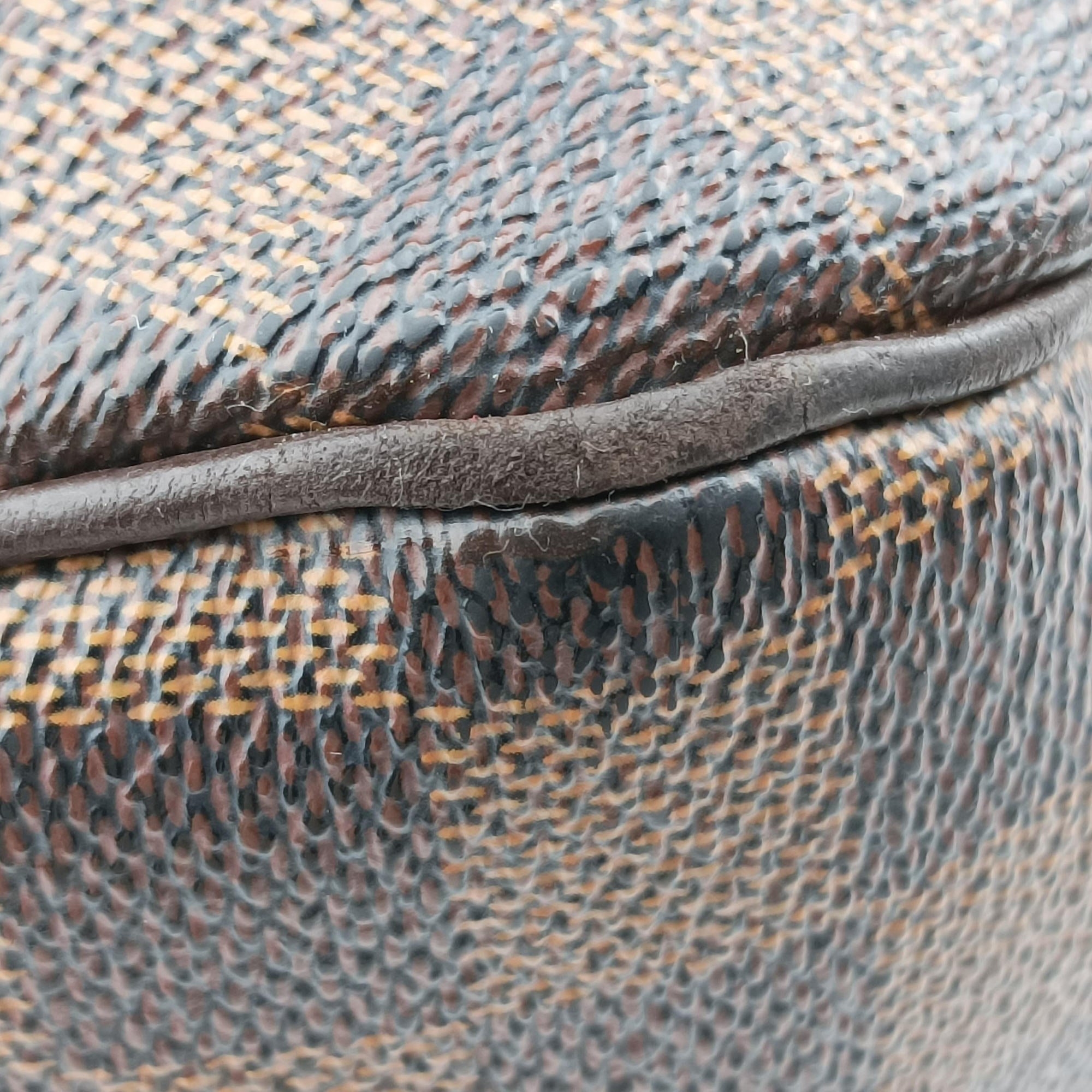 Pre-owned Louis Vuitton EVORA MM EBENE Damier Canvas N41131 shoulderbag | stylenewstar