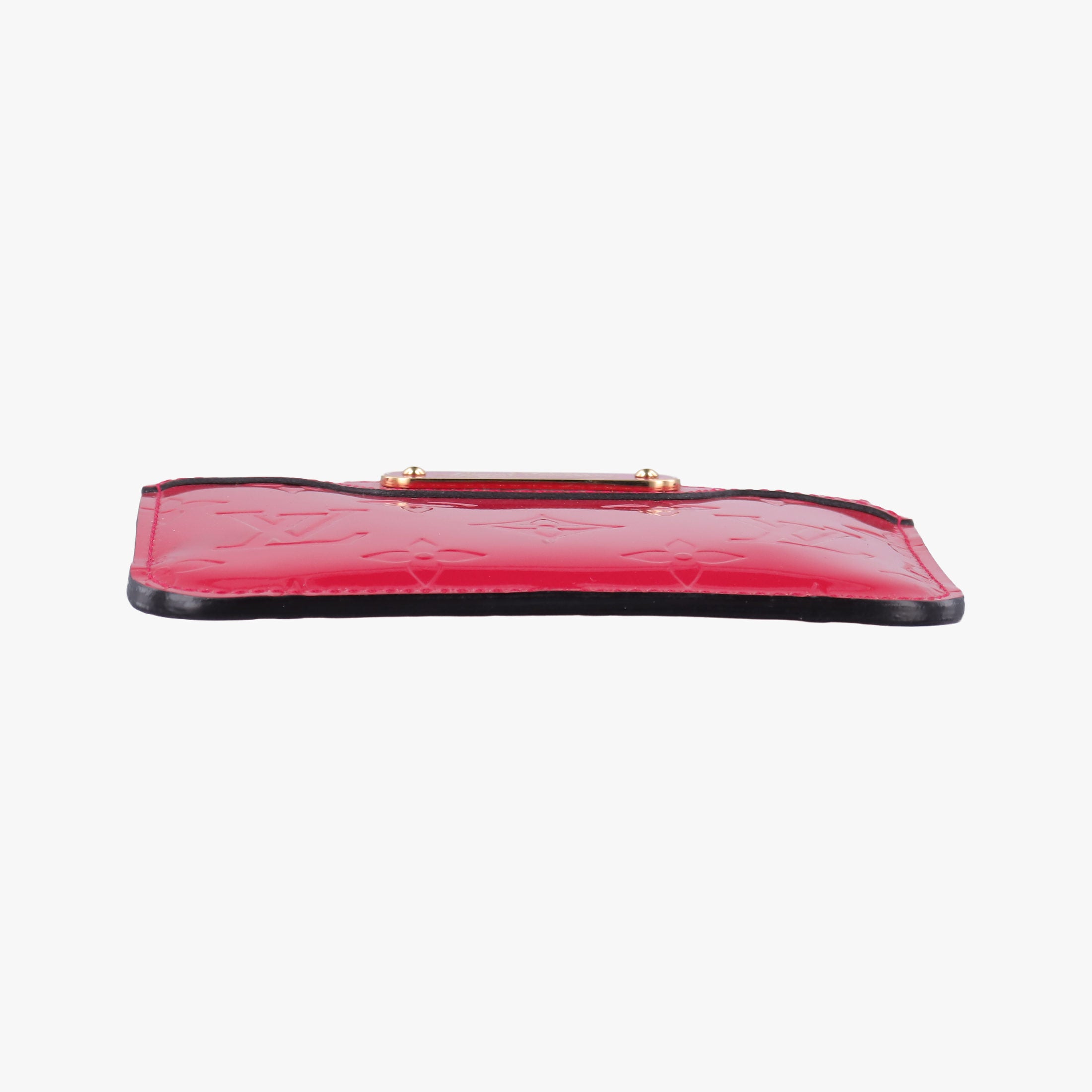 Pre-owned Louis Vuitton Pochette Cles Pomme d'Amour Vernis M93559 coinpurse | stylenewstar