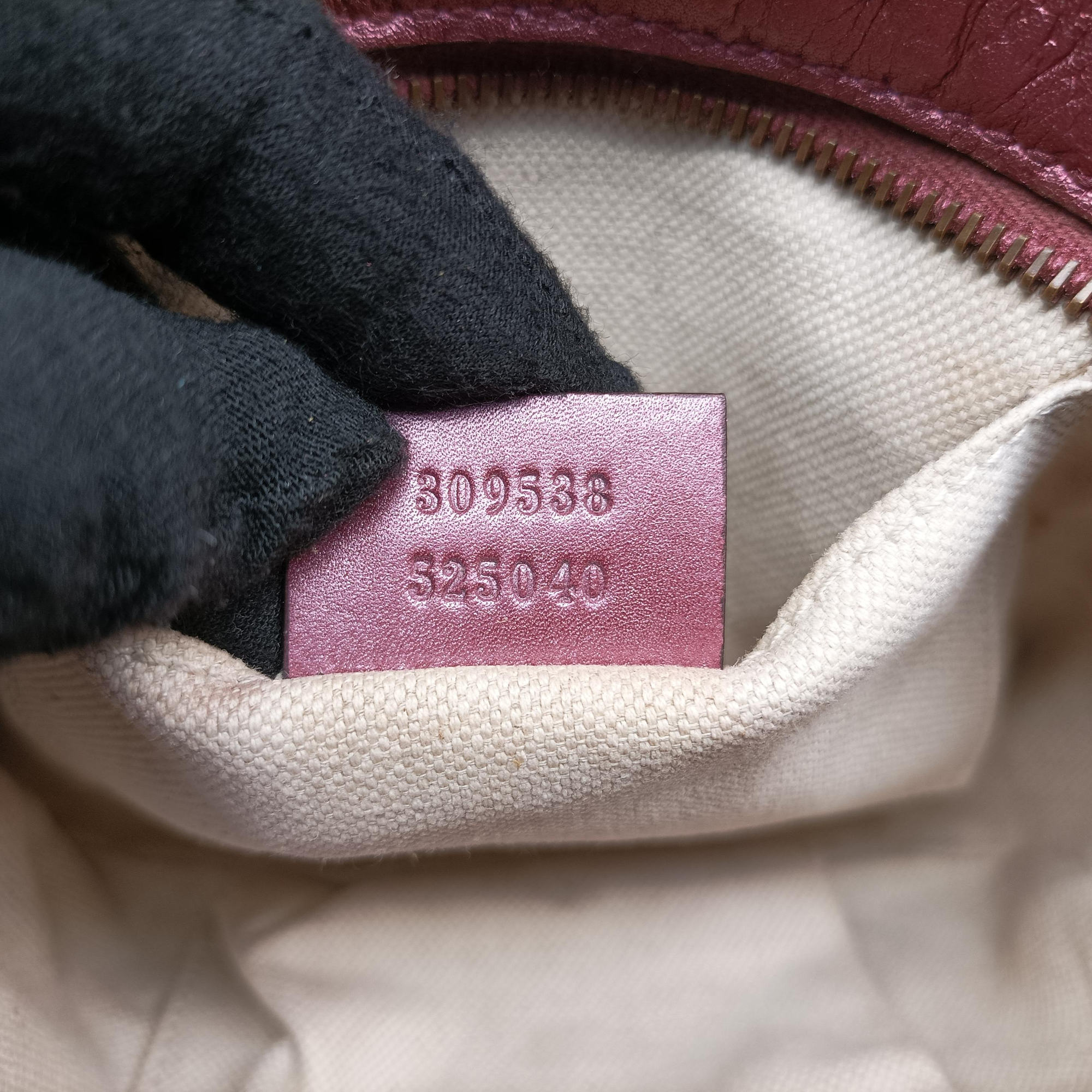 Pre-owned Gucci Microguccissima bamboo camera Pink Leather 309538 shoulderbag | stylenewstar