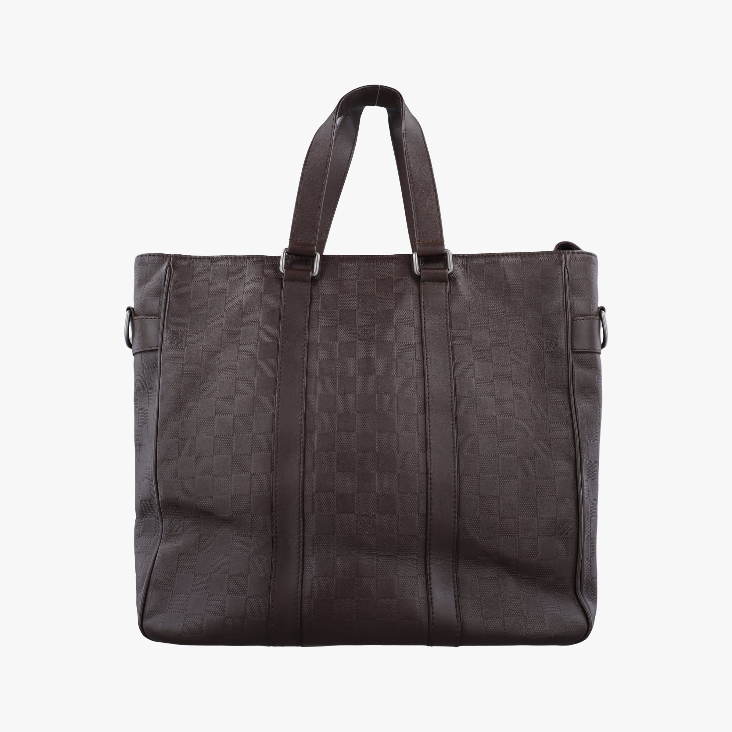 Pre-owned Louis Vuitton TADAO PM Meteor Damier Infini N41229 handbag | stylenewstar