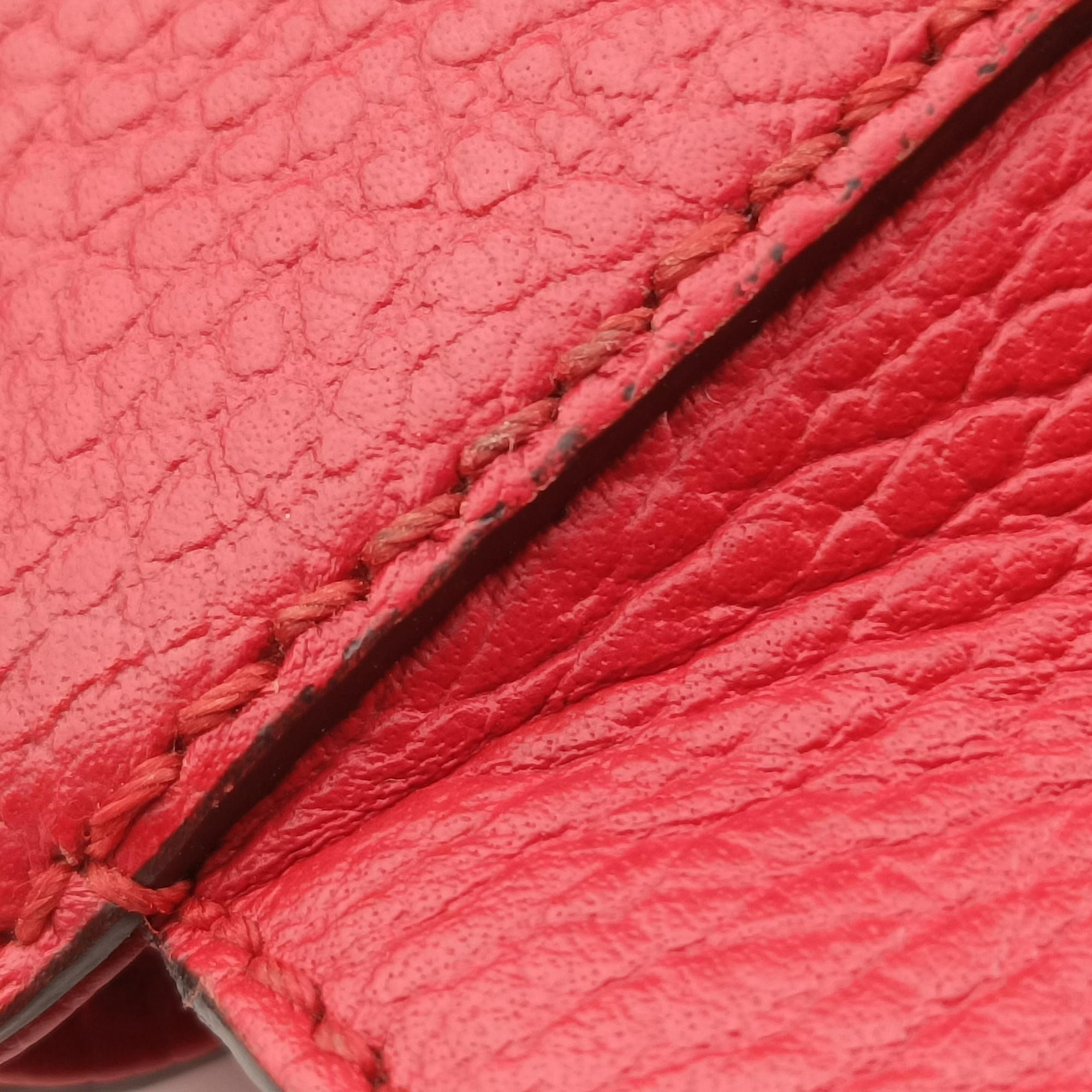 Pre-owned Gucci Swing Red Leather 368827 shoulderbag | stylenewstar
