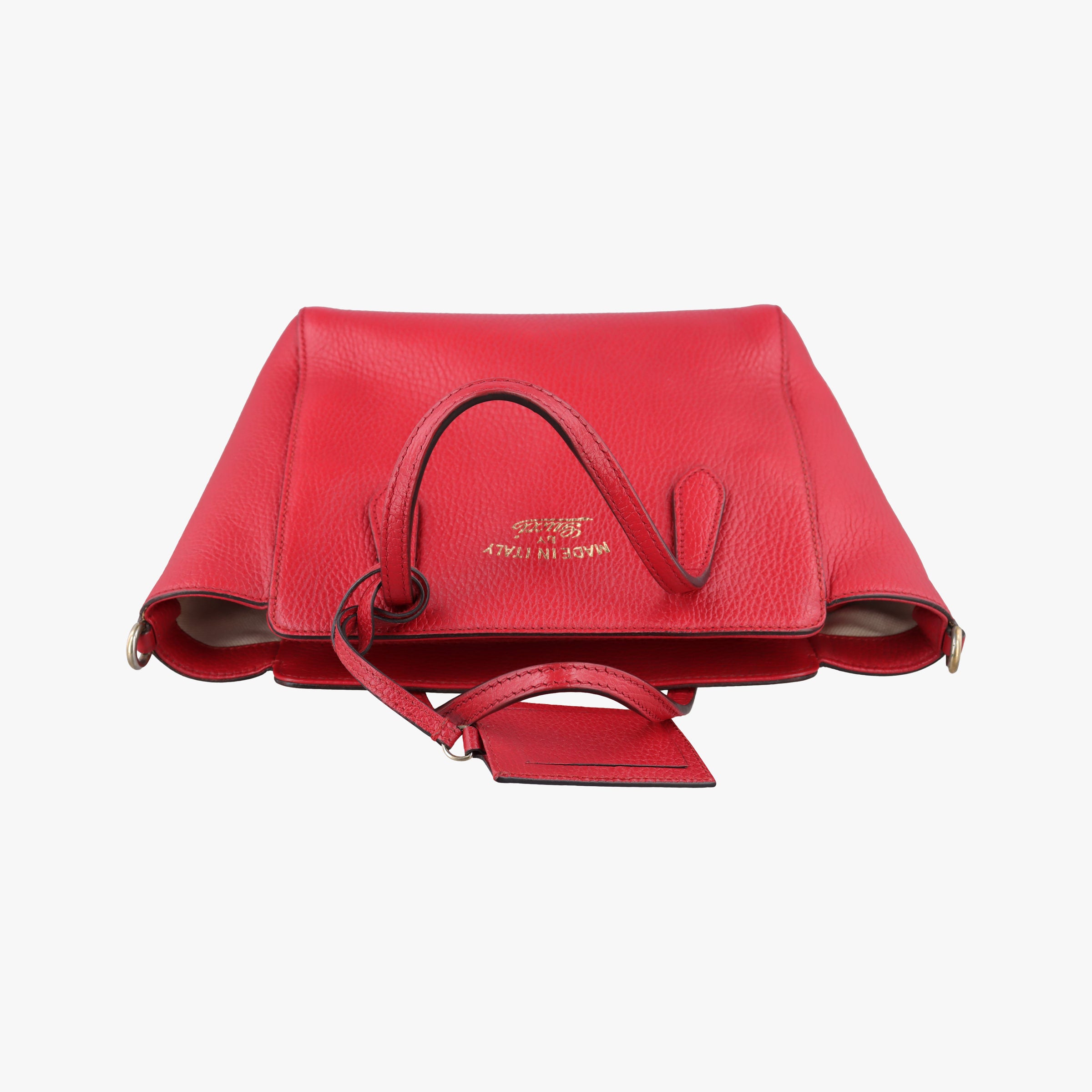 Pre-owned Gucci Swing Red Leather 368827 shoulderbag | stylenewstar
