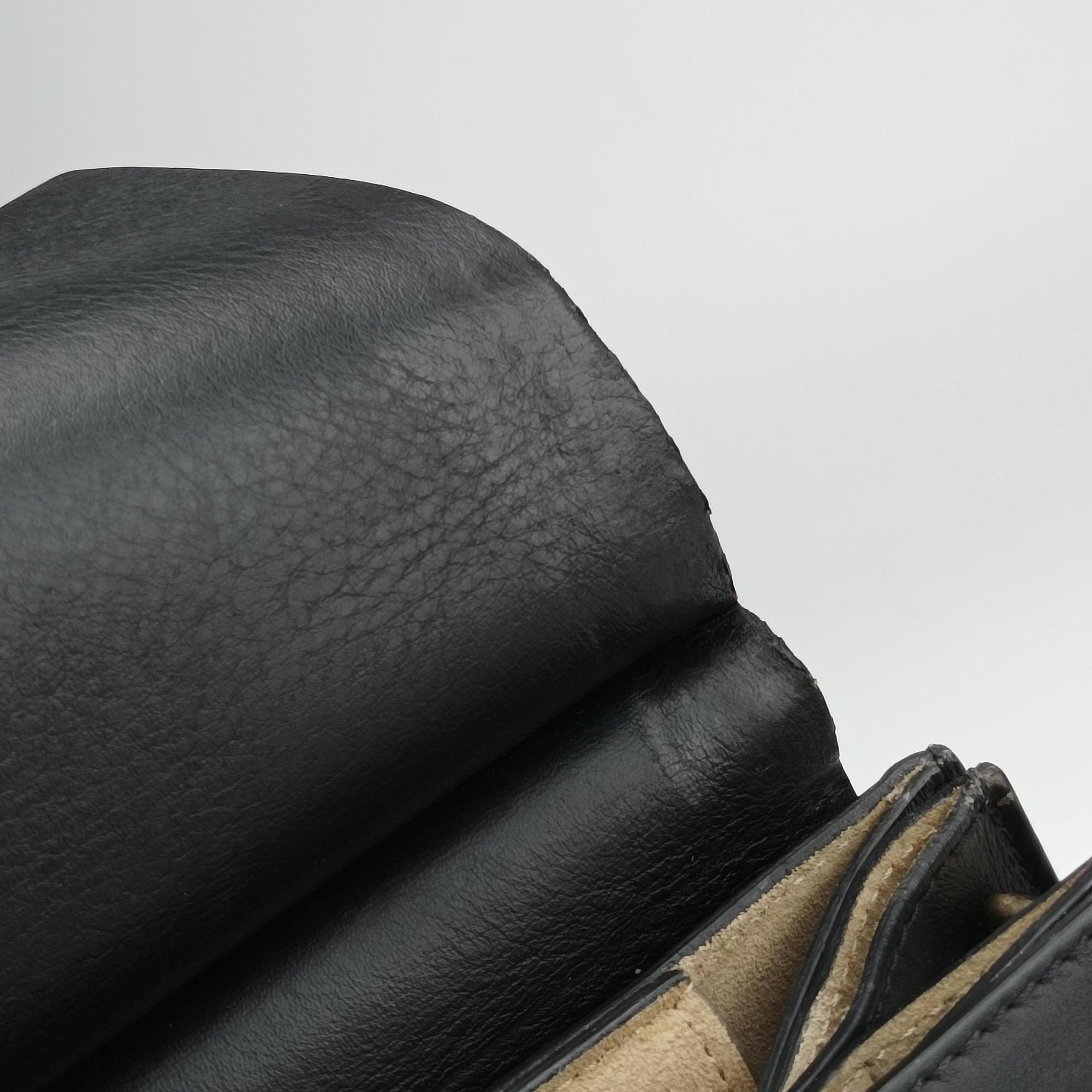 Pre-owned Chloe FAYE Black Suede × leather  shoulderbag | stylenewstar