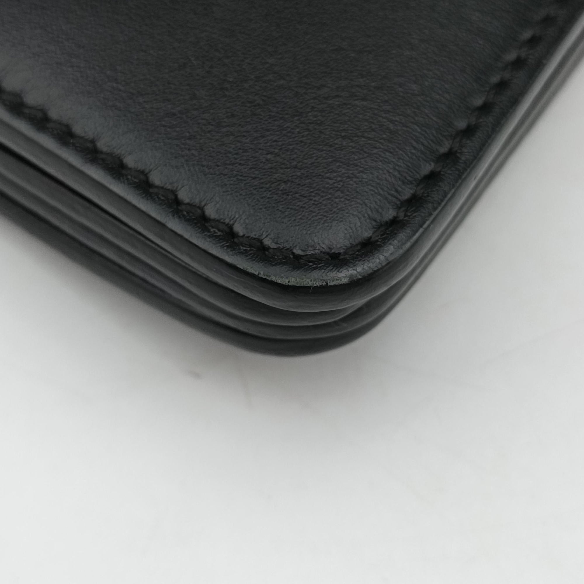 Pre-owned Chloe FAYE Black Suede × leather  shoulderbag | stylenewstar