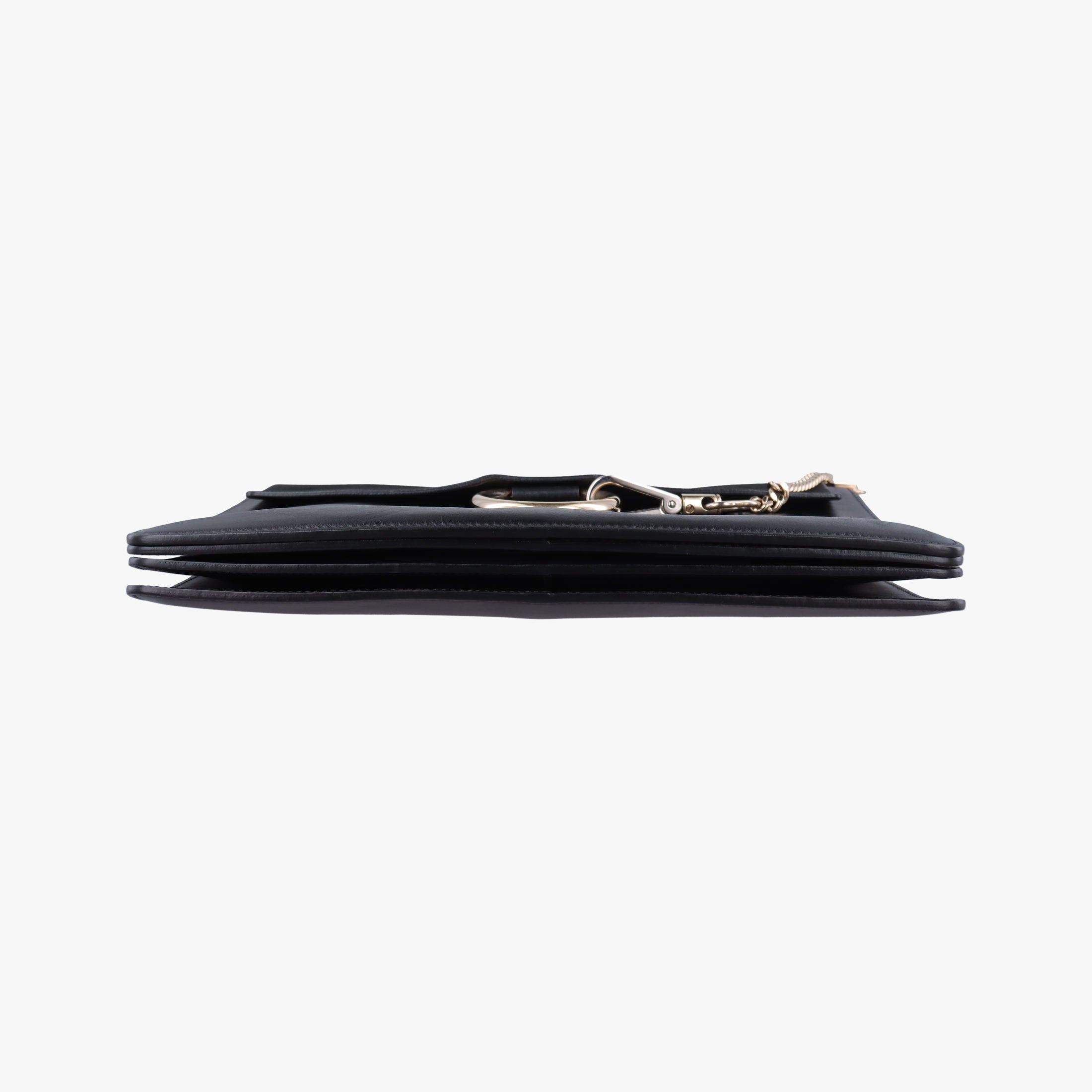 Pre-owned Chloe FAYE Black Suede × leather  shoulderbag | stylenewstar