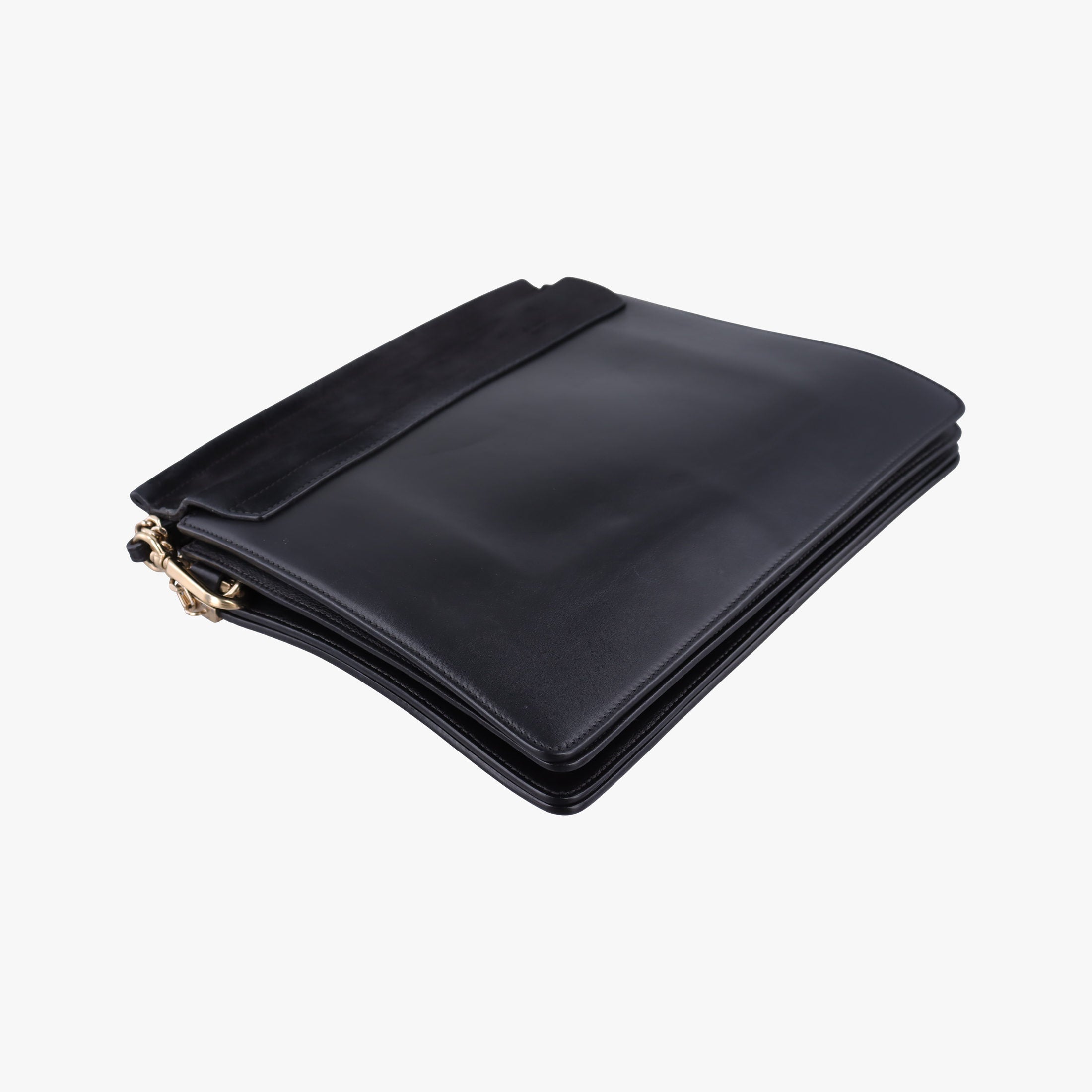 Pre-owned Chloe FAYE Black Suede × leather  shoulderbag | stylenewstar