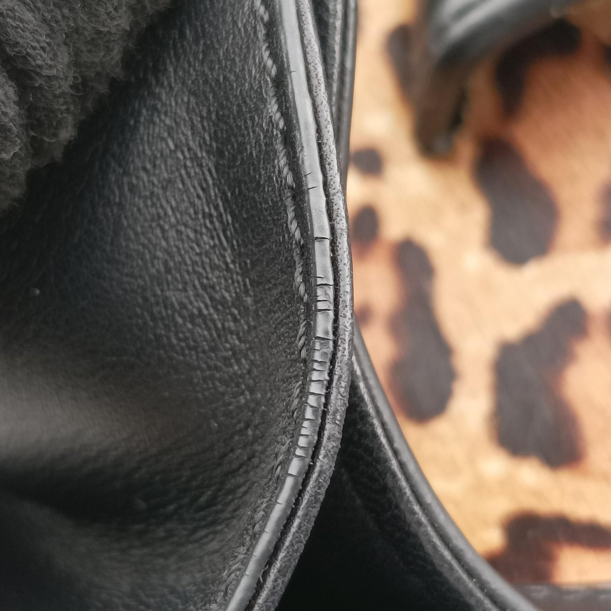 Secondhand Loewe Barcelona Brown ponyhair×Calf  shoulderbag | stylenewstar