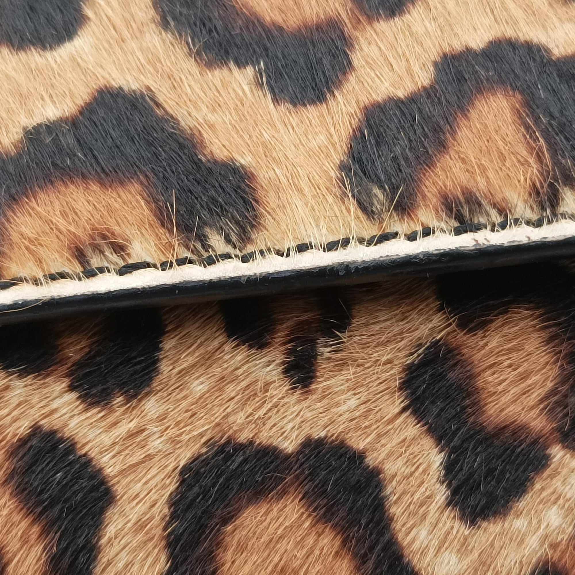 Secondhand Loewe Barcelona Brown ponyhair×Calf  shoulderbag | stylenewstar