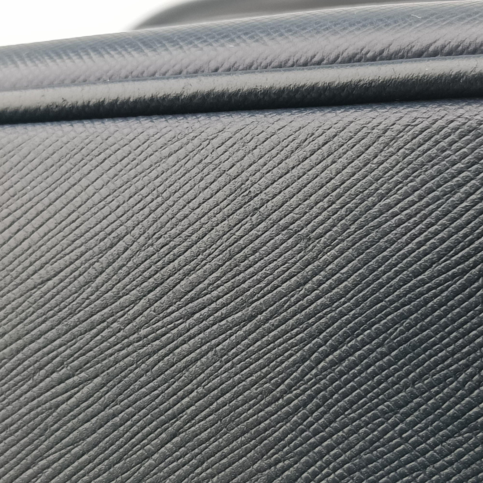 Pre-owned Prada Business Briefcase Navy SAFFIANO Leather 2VE011 shoulderbag | stylenewstar