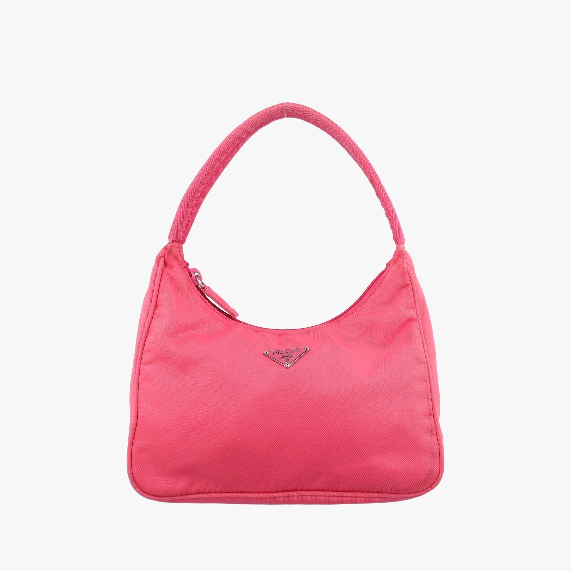 Secondhand Prada Re-Edition2000 Pink nylon 1NE515 handbag | stylenewstar