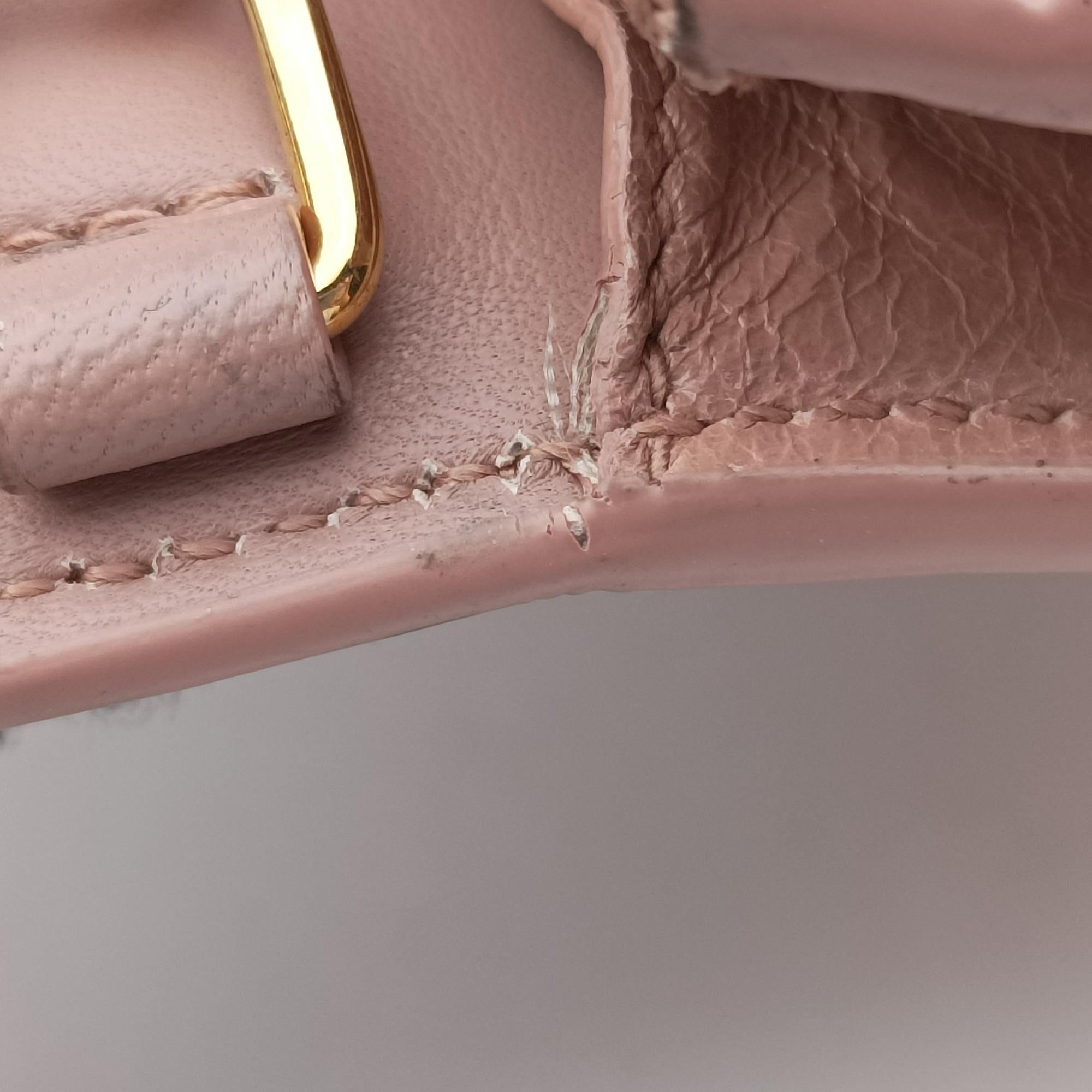 Pre-owned Christian Dior 30 Montaigne Pink leather  shoulderbag | stylenewstar