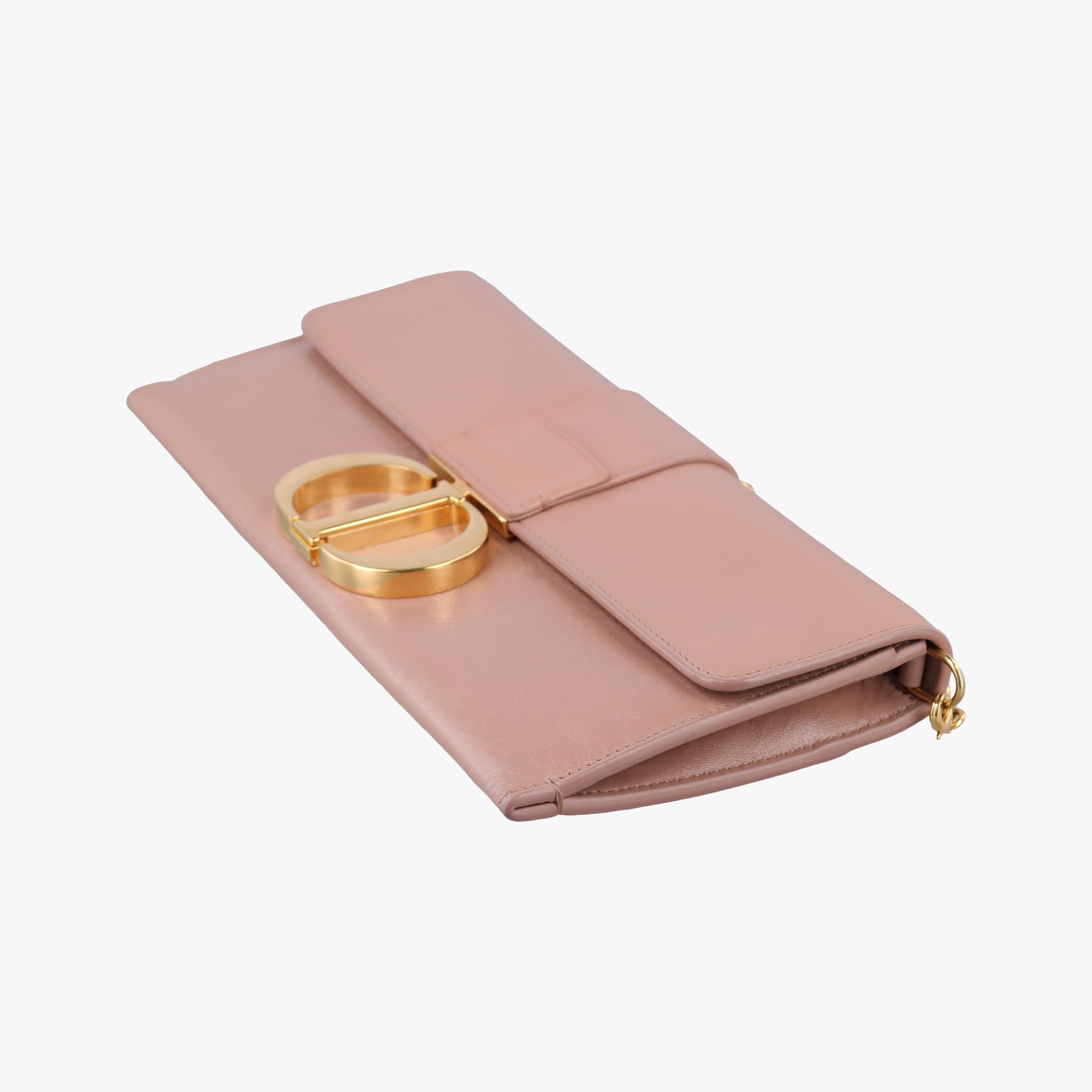 Pre-owned Christian Dior 30 Montaigne Pink leather  shoulderbag | stylenewstar