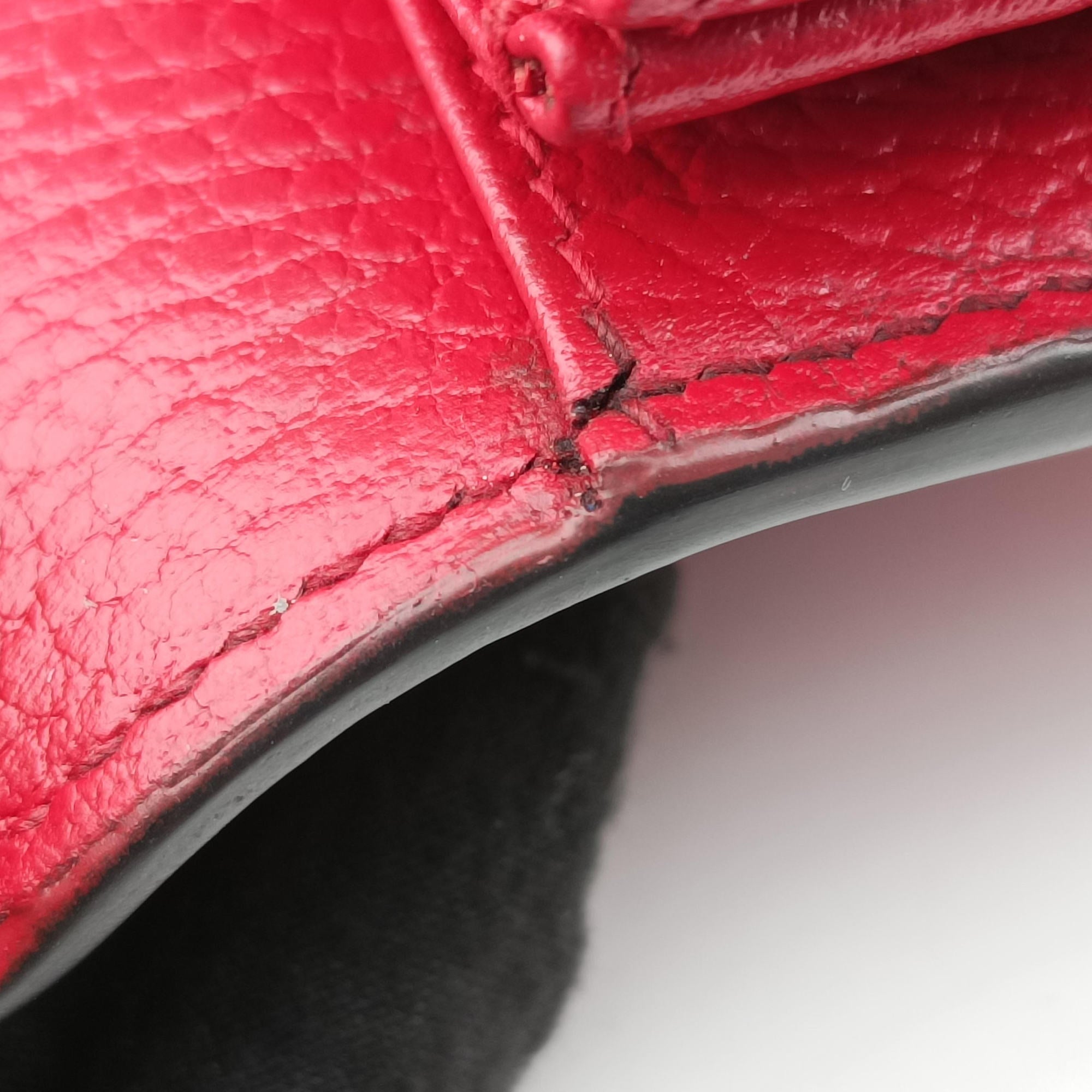 Pre-owned Gucci Dionysus Red Leather 401231 shoulderbag | stylenewstar