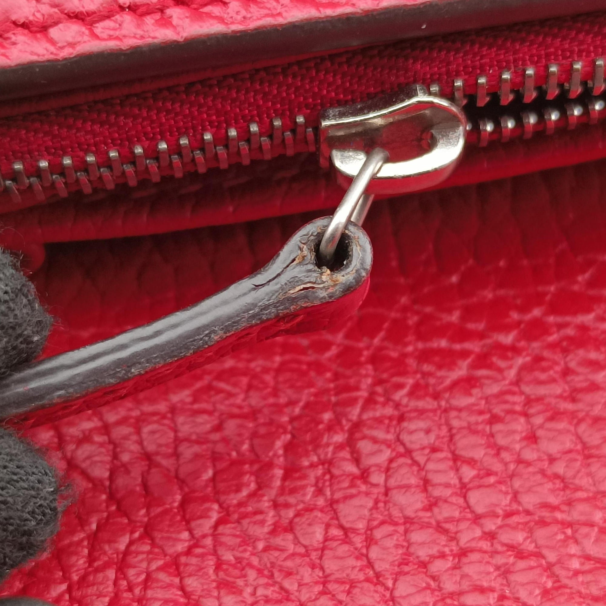 Pre-owned Gucci Dionysus Red Leather 401231 shoulderbag | stylenewstar
