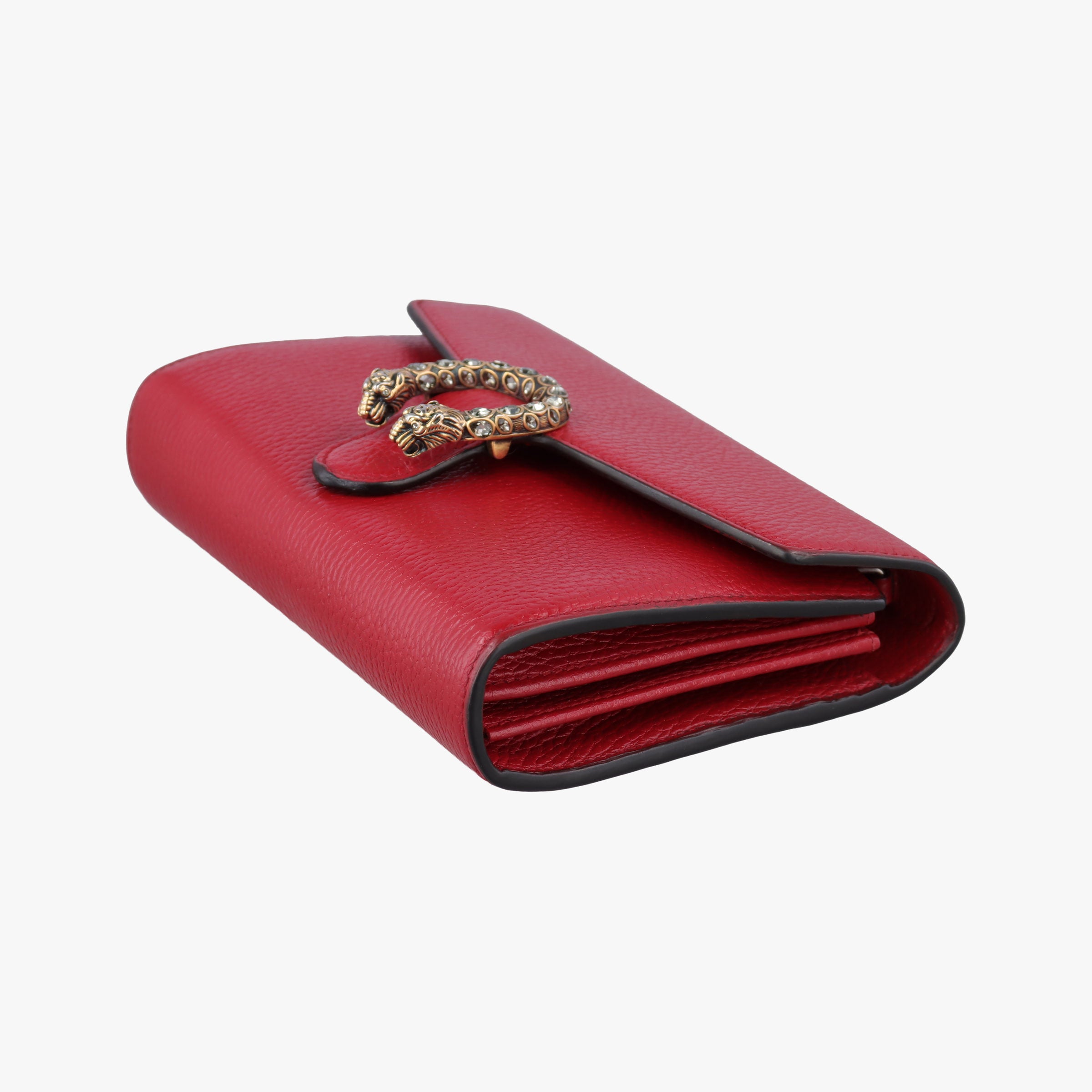 Pre-owned Gucci Dionysus Red Leather 401231 shoulderbag | stylenewstar