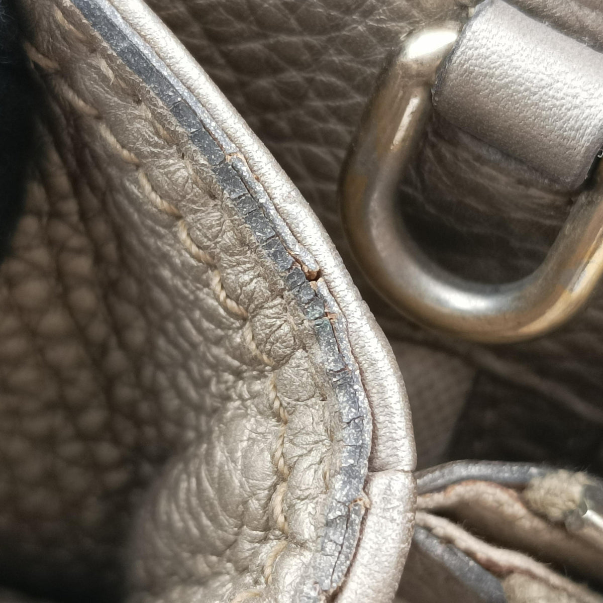 Pre-owned Gucci Bamboo Shopper Golden Leather 323660 shoulderbag | stylenewstar
