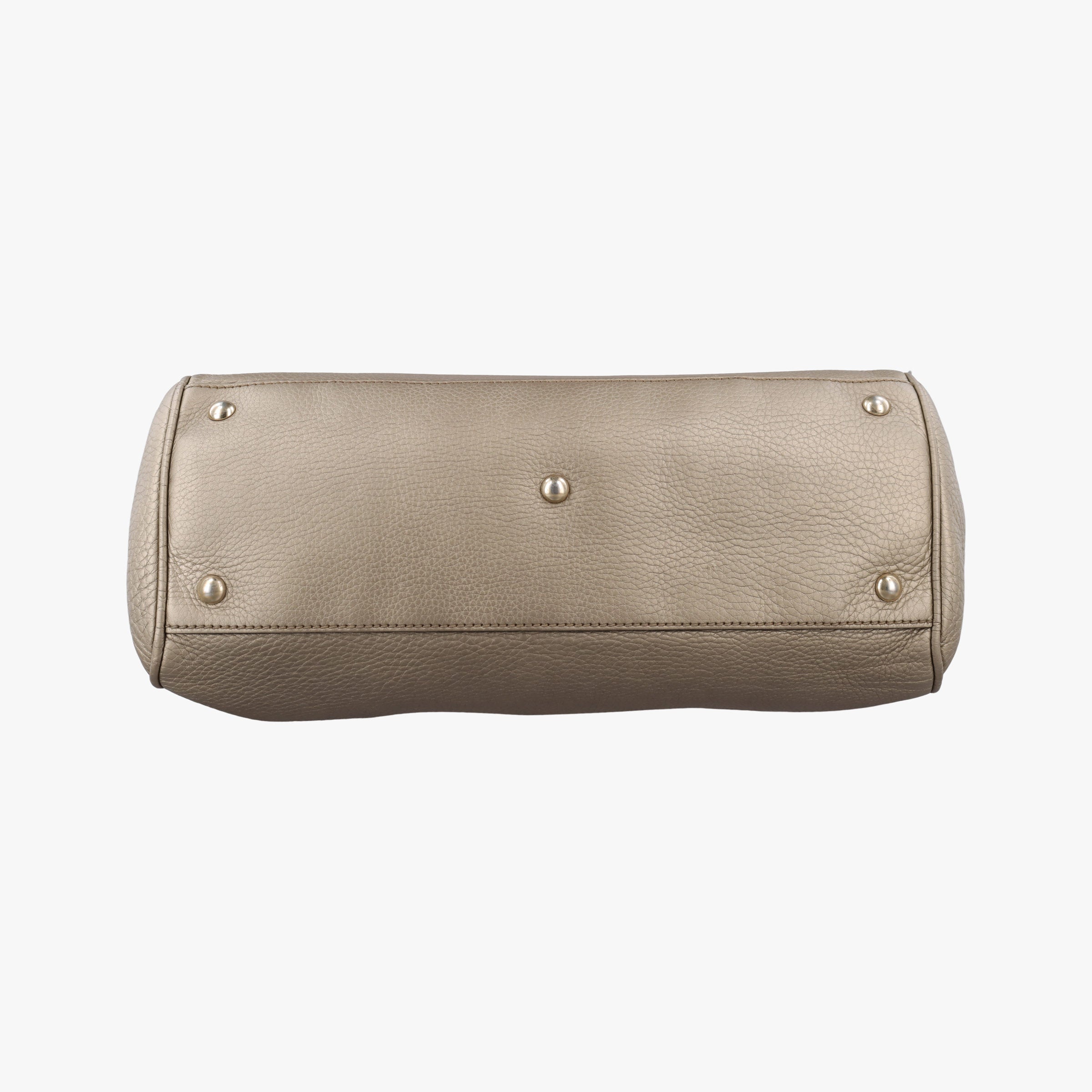 Pre-owned Gucci Bamboo Shopper Golden Leather 323660 shoulderbag | stylenewstar