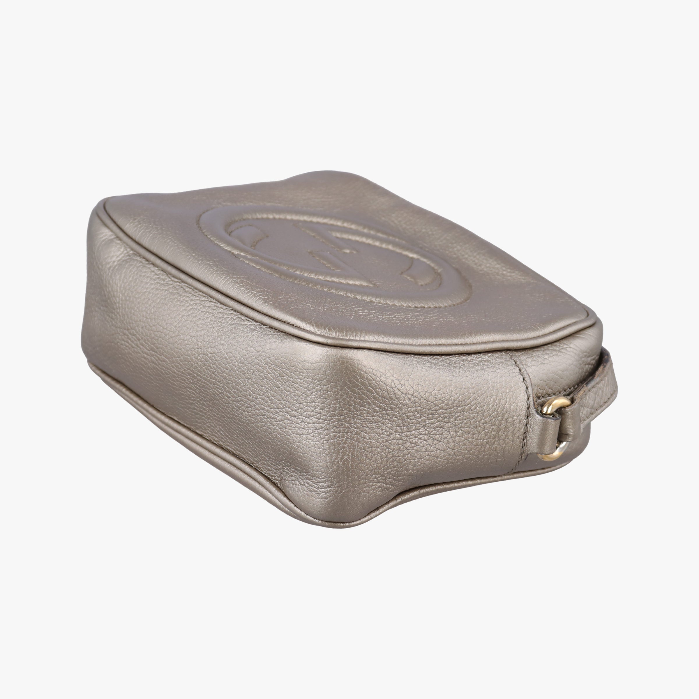 Pre-owned Gucci Soho Golden Leather 308364 shoulderbag | stylenewstar