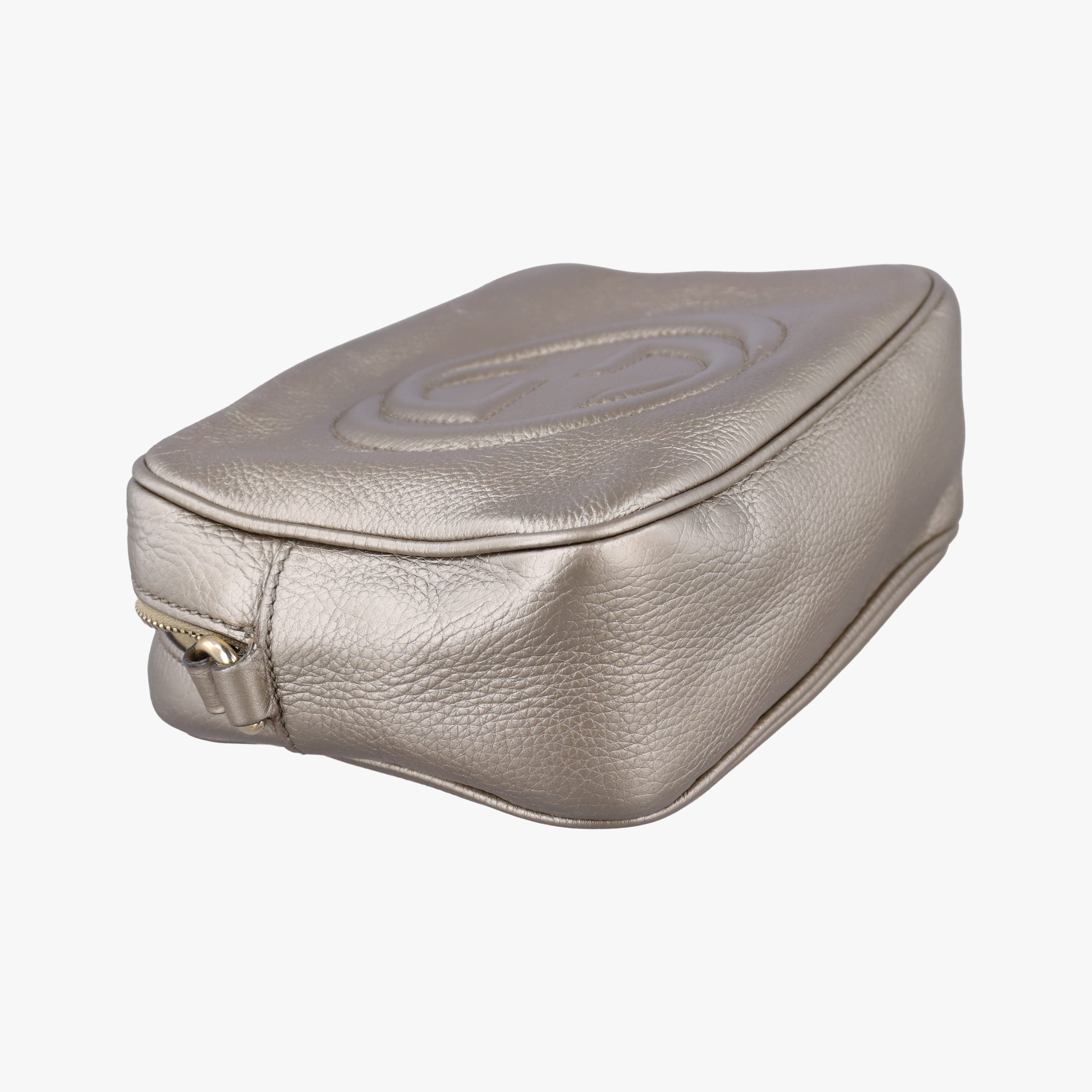 Pre-owned Gucci Soho Golden Leather 308364 shoulderbag | stylenewstar