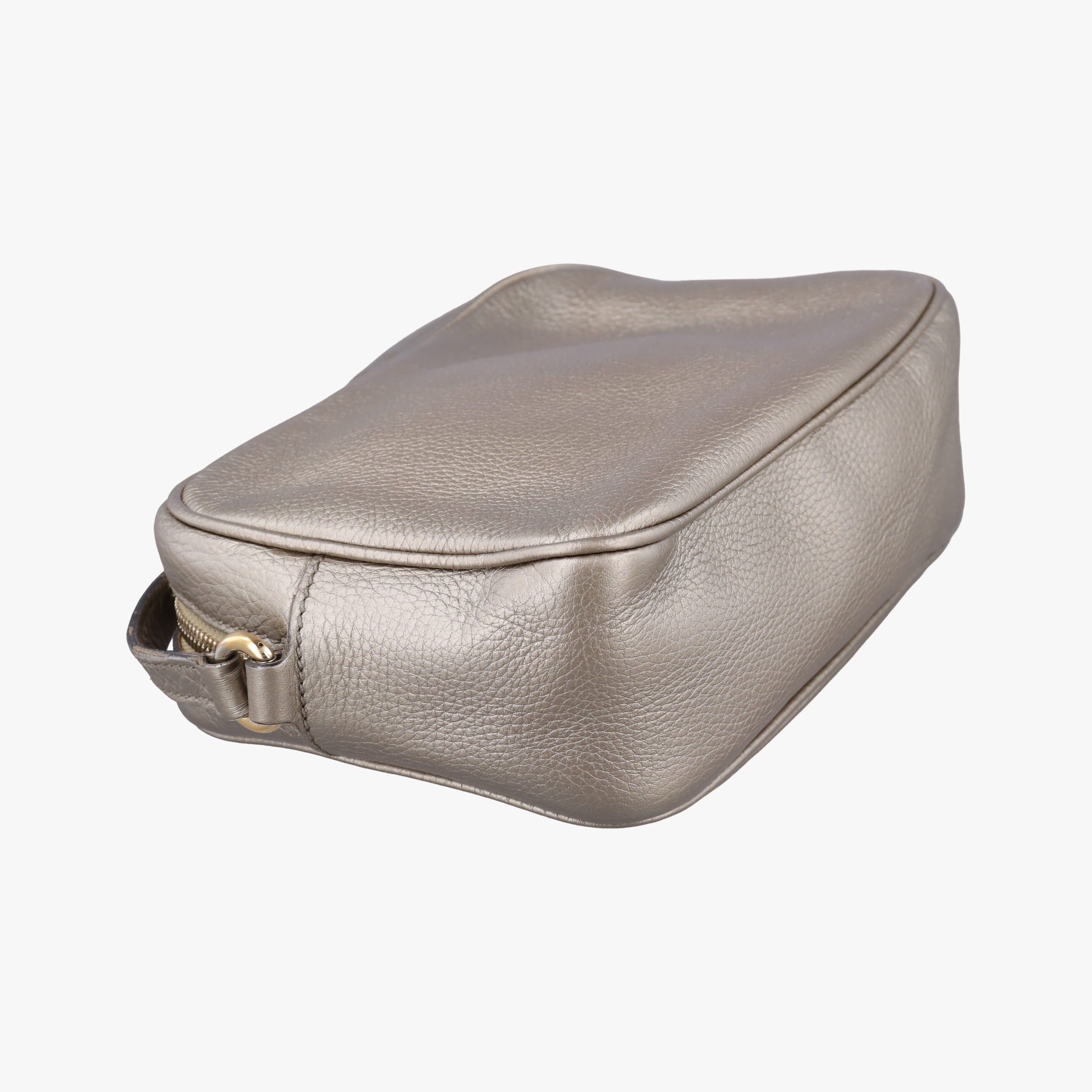 Pre-owned Gucci Soho Golden Leather 308364 shoulderbag | stylenewstar