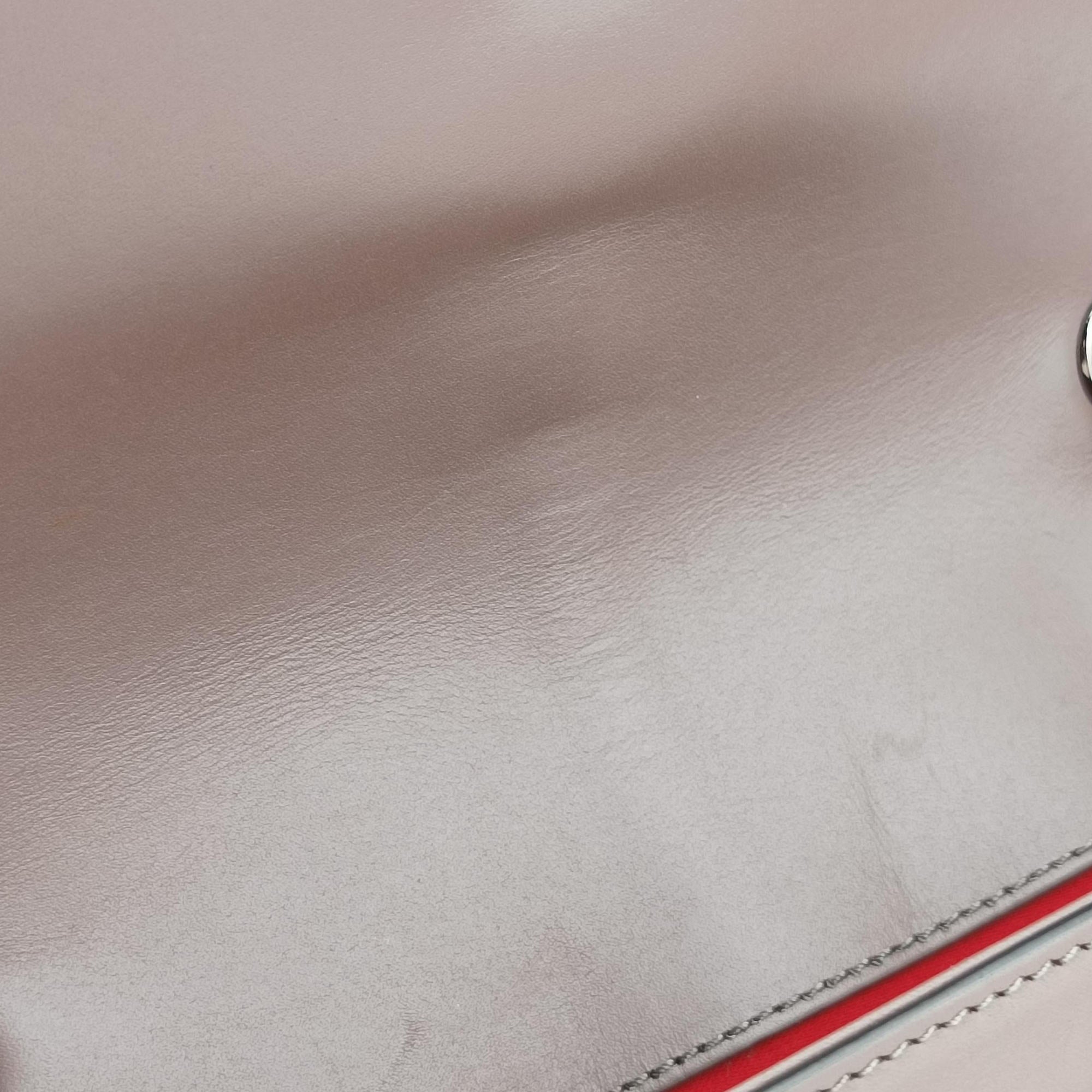 Pre-owned Christian Louboutin Sweet Charity Brown Leather  shoulderbag | stylenewstar