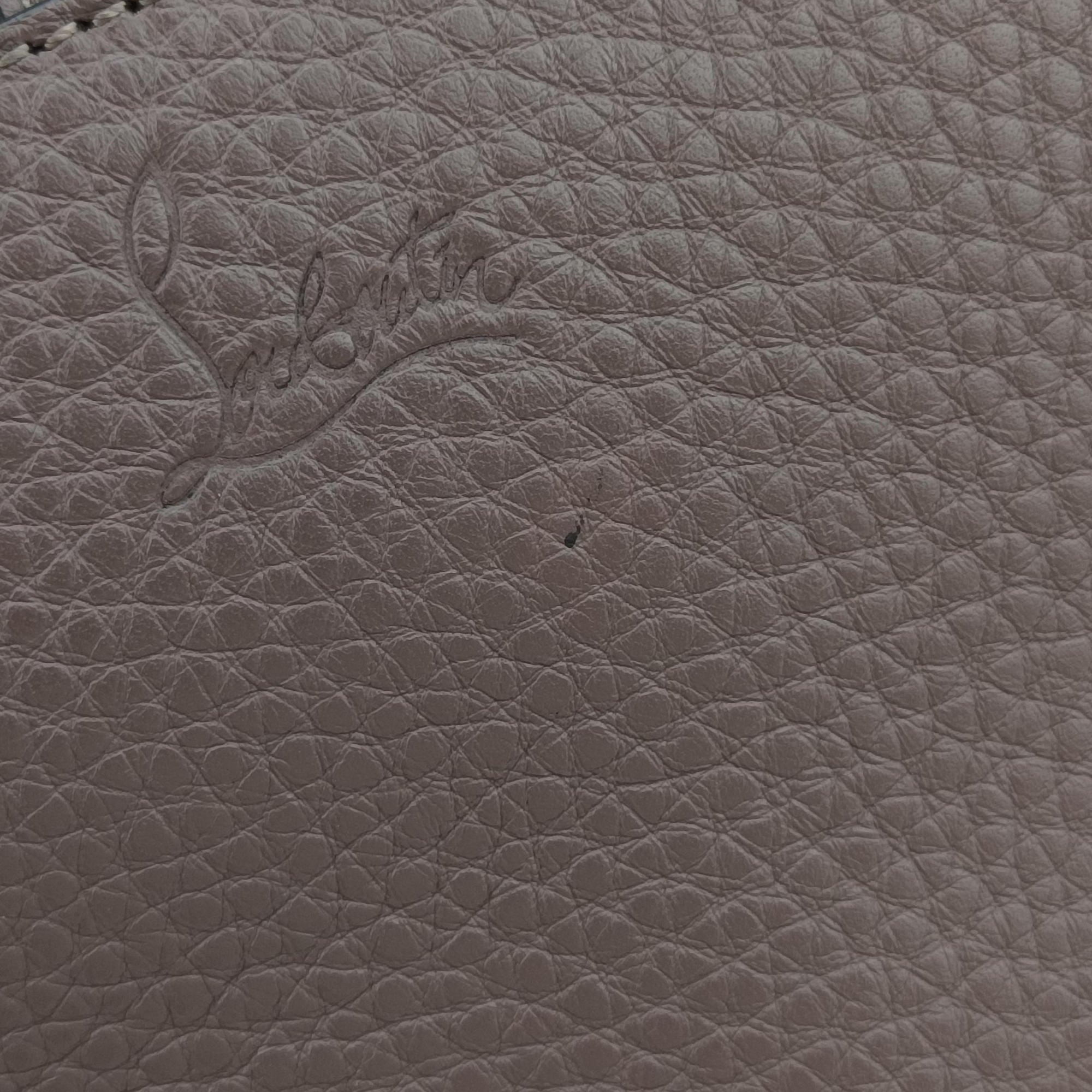 Pre-owned Christian Louboutin Sweet Charity Brown Leather  shoulderbag | stylenewstar
