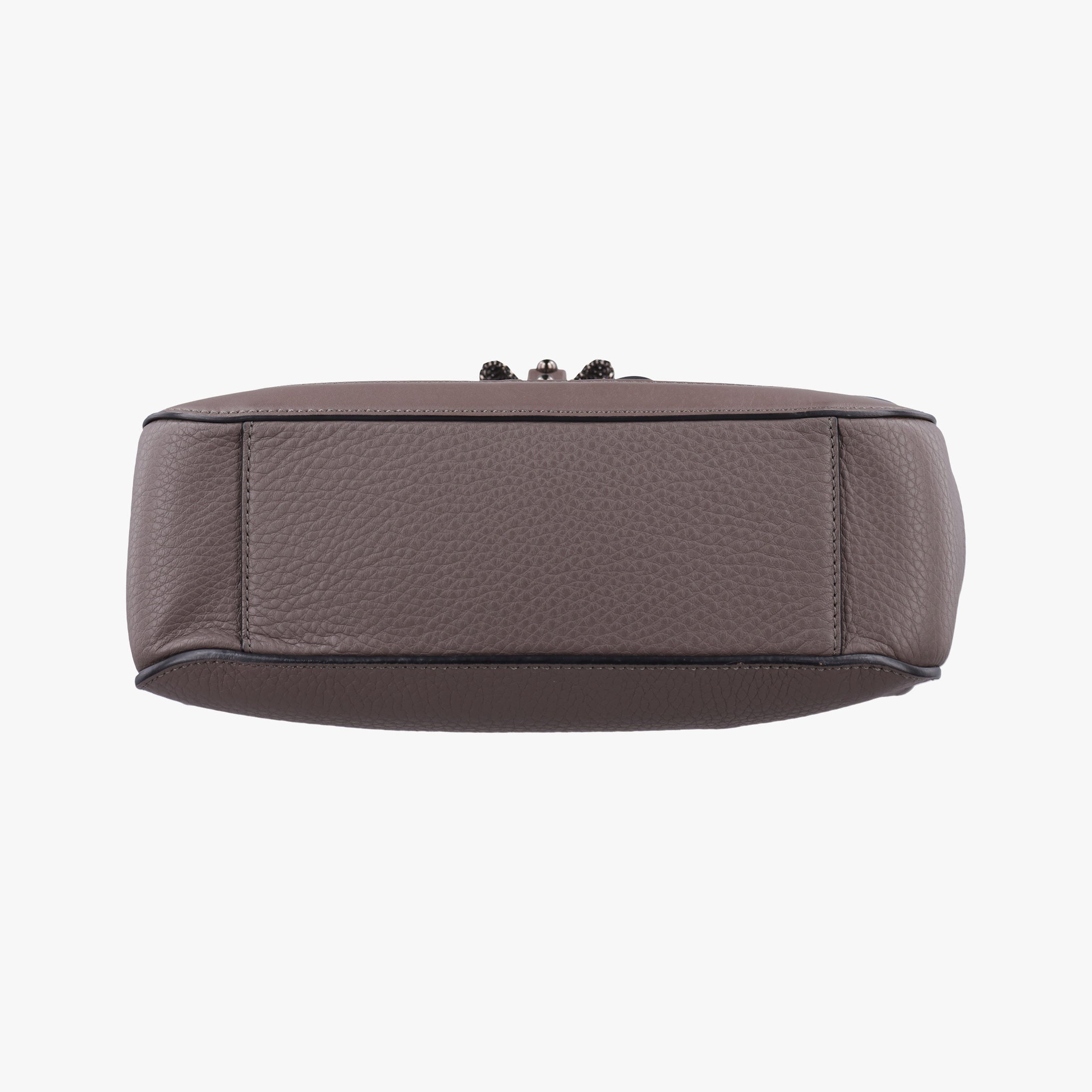 Pre-owned Christian Louboutin Sweet Charity Brown Leather  shoulderbag | stylenewstar