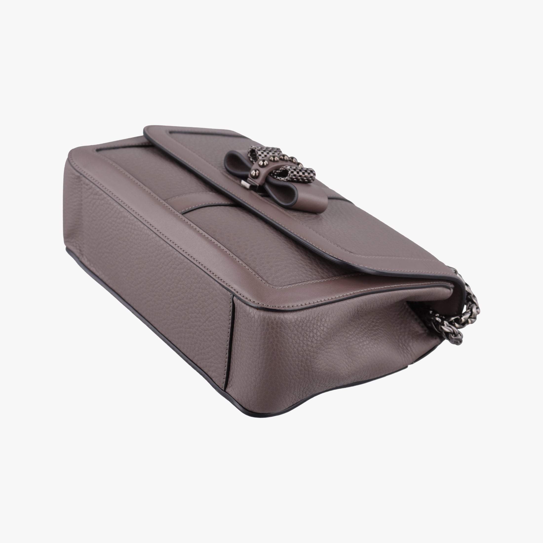 Pre-owned Christian Louboutin Sweet Charity Brown Leather  shoulderbag | stylenewstar