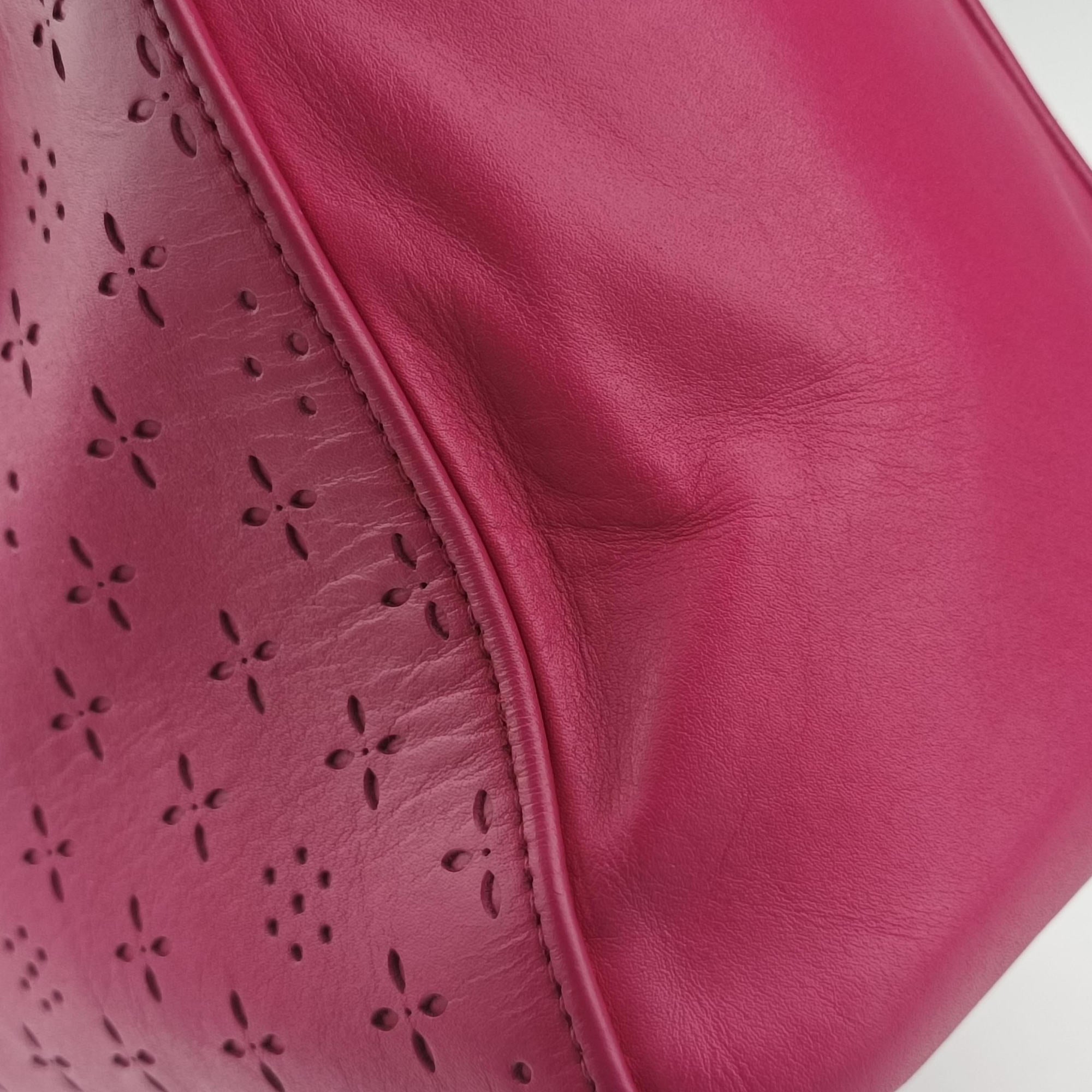 Secondhand Christian Dior Lady Dior Rose leather  shoulderbag | stylenewstar