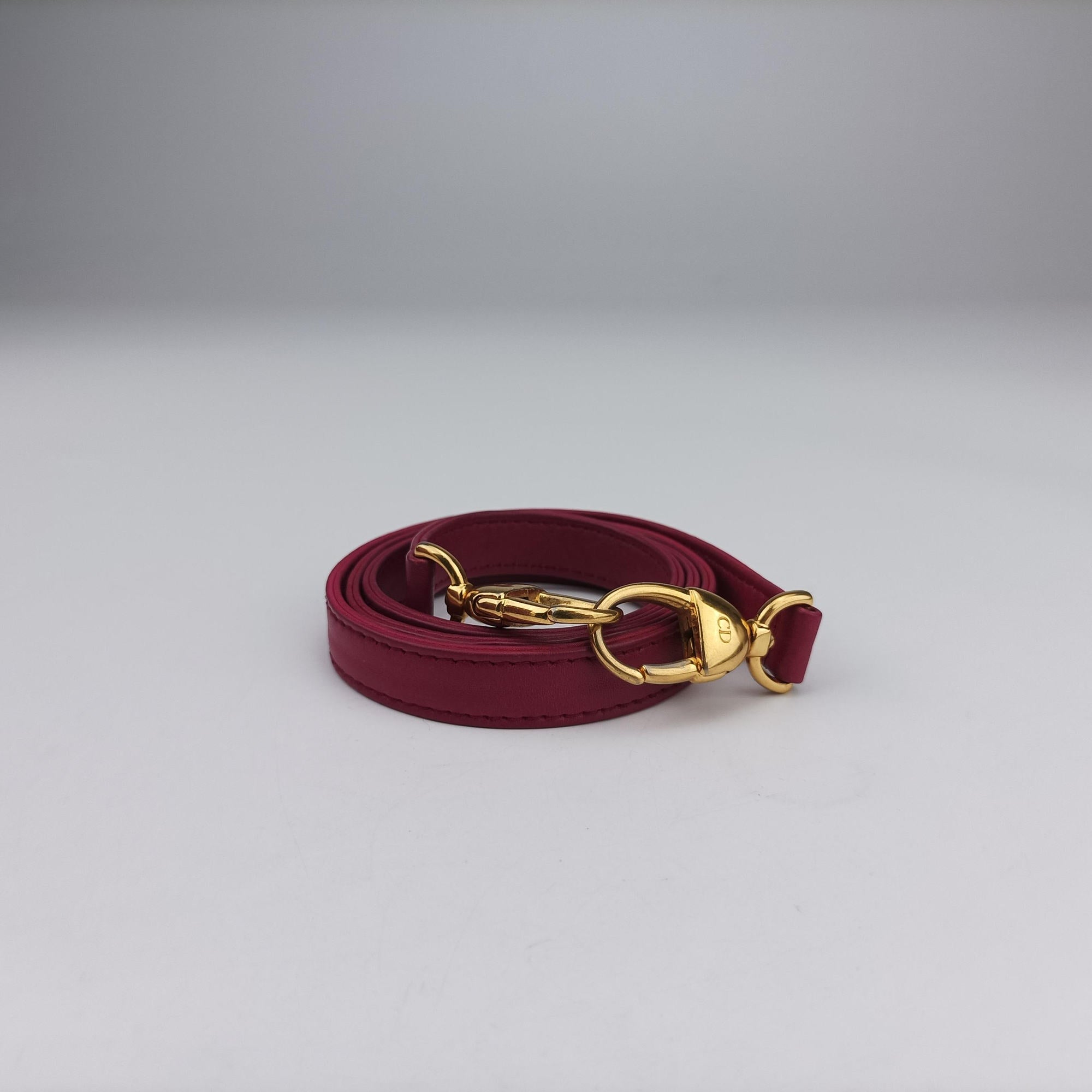 Secondhand Christian Dior Lady Dior Rose leather  shoulderbag | stylenewstar