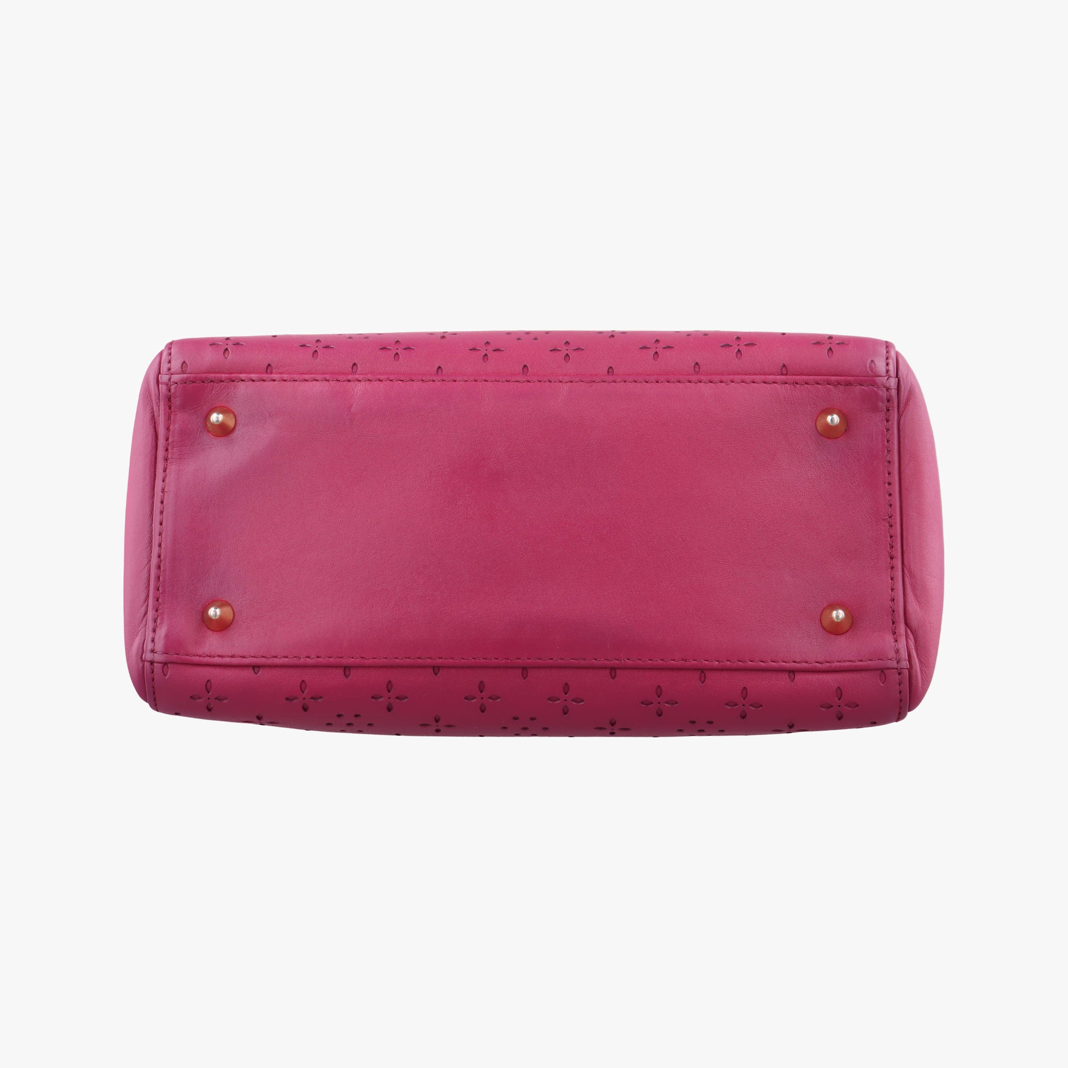Secondhand Christian Dior Lady Dior Rose leather  shoulderbag | stylenewstar