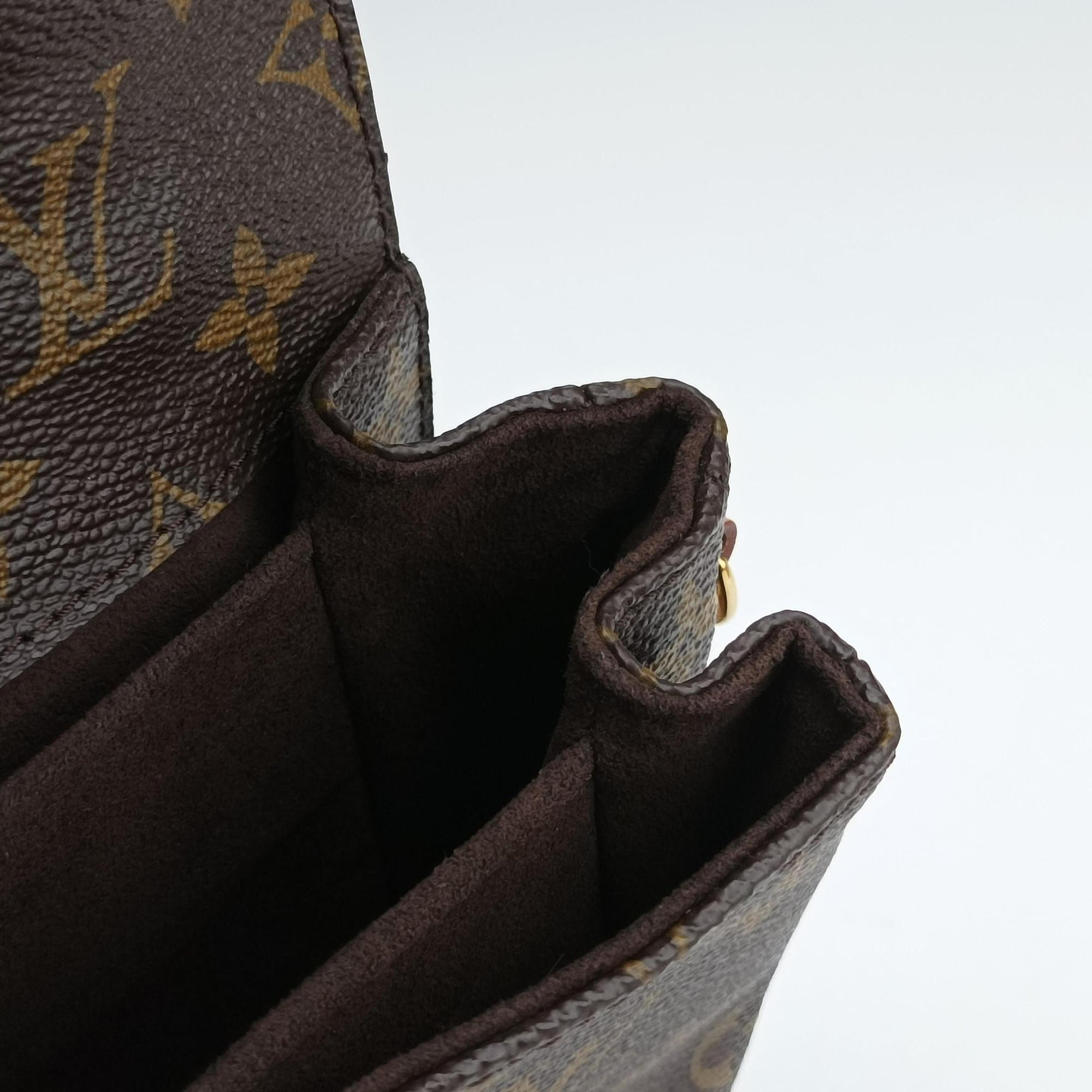 Secondhand Louis Vuitton Pochette Metis MM Brown Monogram Canvas M44875 shoulderbag | stylenewstar
