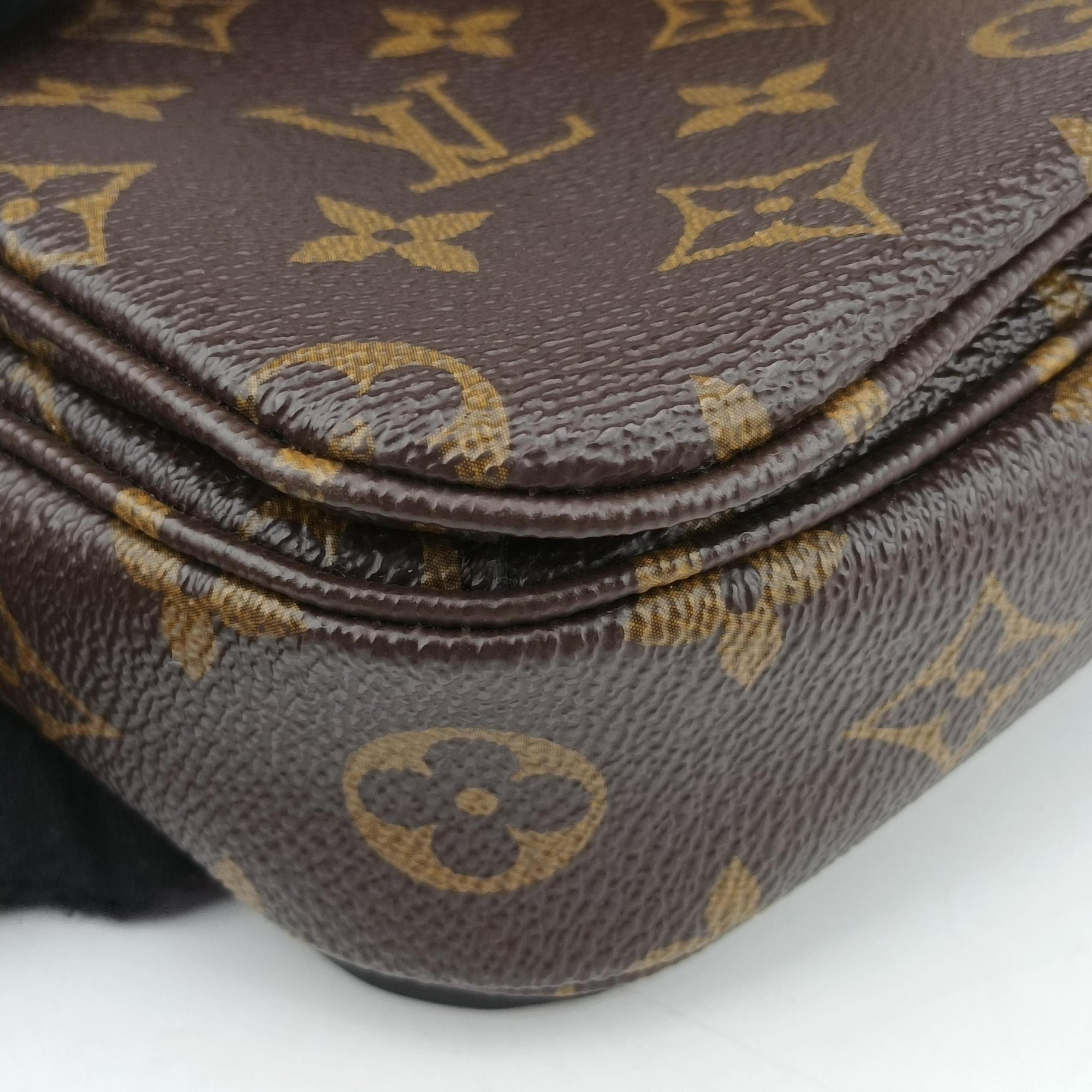 Secondhand Louis Vuitton Pochette Metis MM Brown Monogram Canvas M44875 shoulderbag | stylenewstar