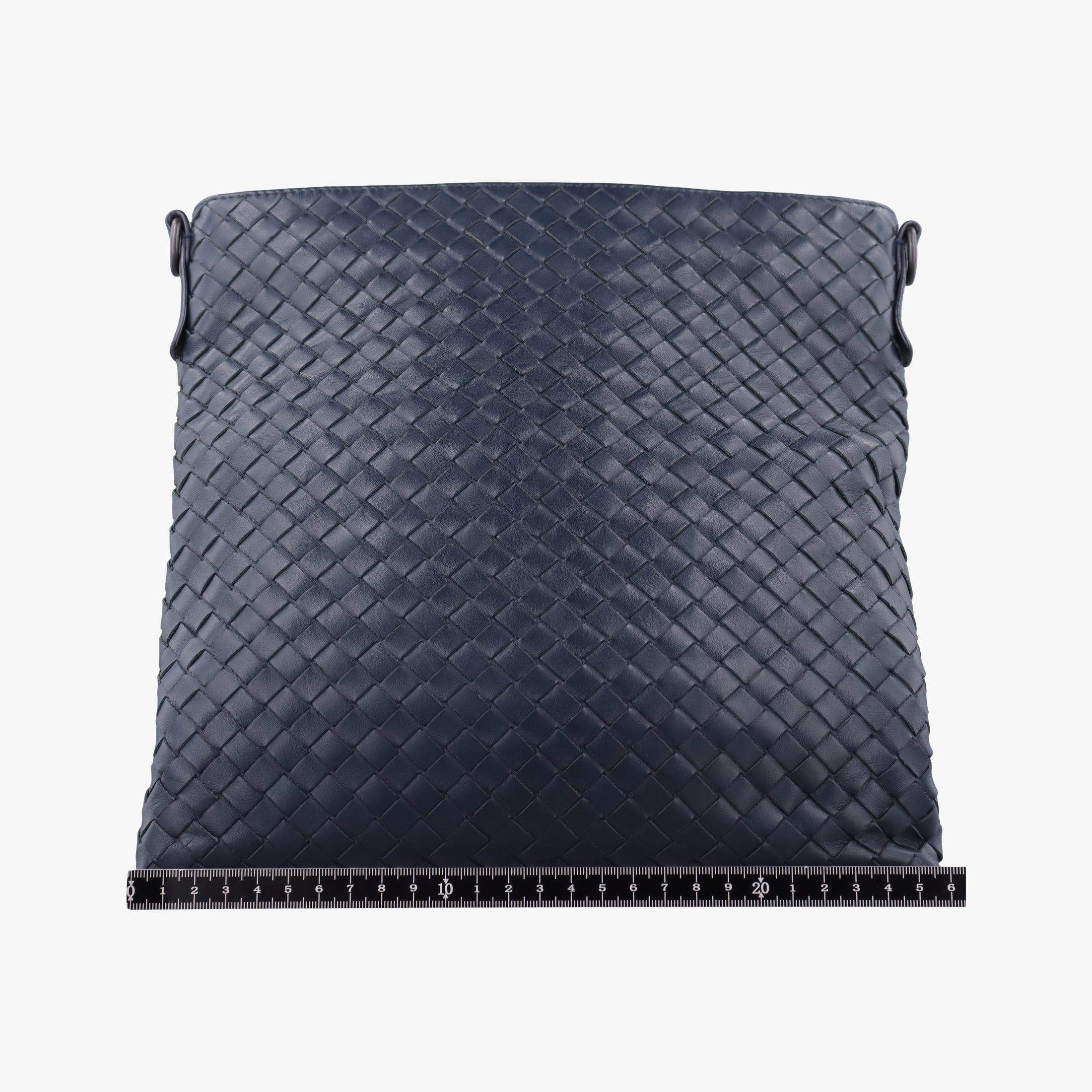 Vintage Bottega Veneta Intrecciato Navy lambskin  shoulderbag | stylenewstar