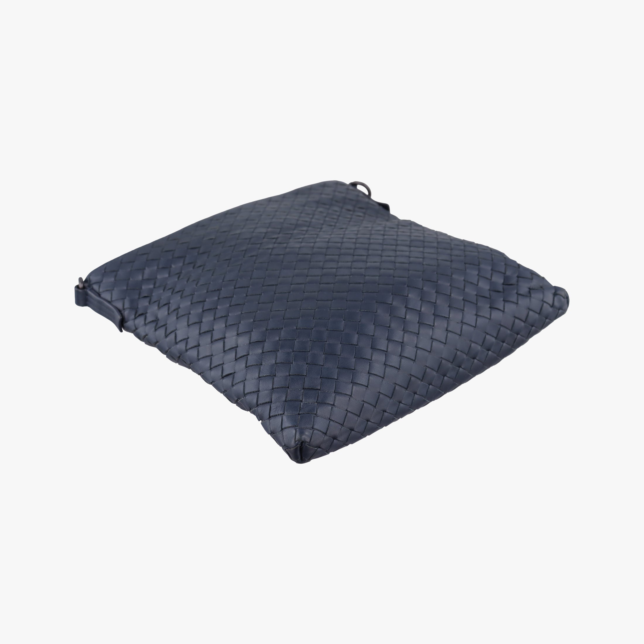Vintage Bottega Veneta Intrecciato Navy lambskin  shoulderbag | stylenewstar