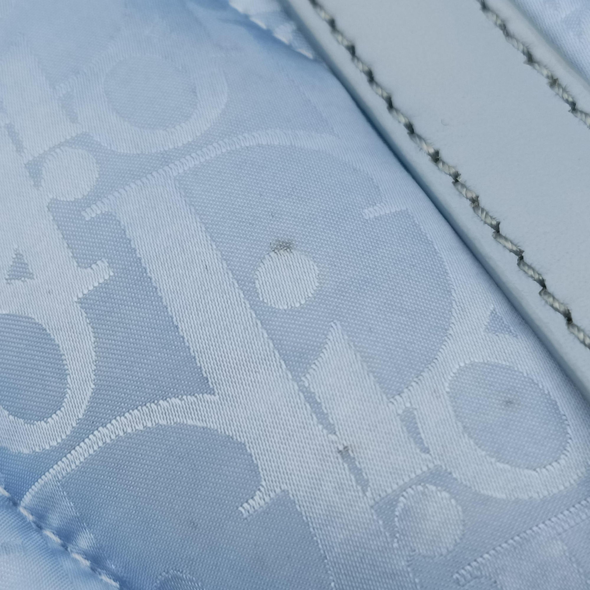 Secondhand Christian Dior Dior x ERL Spring 2023 Collaboration Saddle Blue Fabric  bum bag/waist bag | stylenewstar