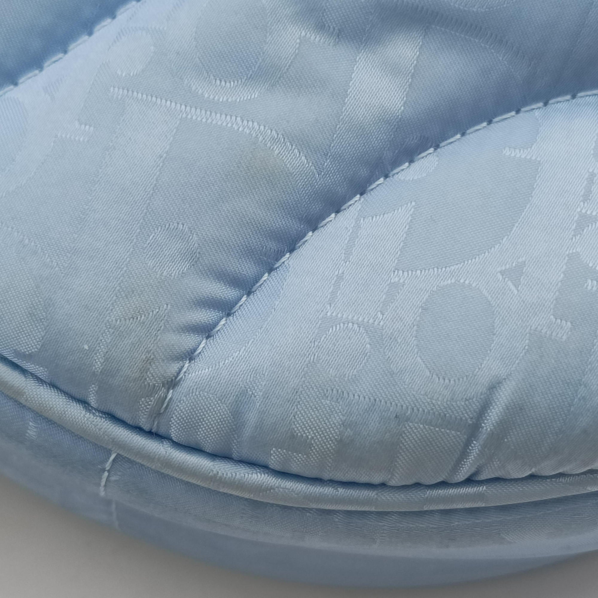 Secondhand Christian Dior Dior x ERL Spring 2023 Collaboration Saddle Blue Fabric  bum bag/waist bag | stylenewstar