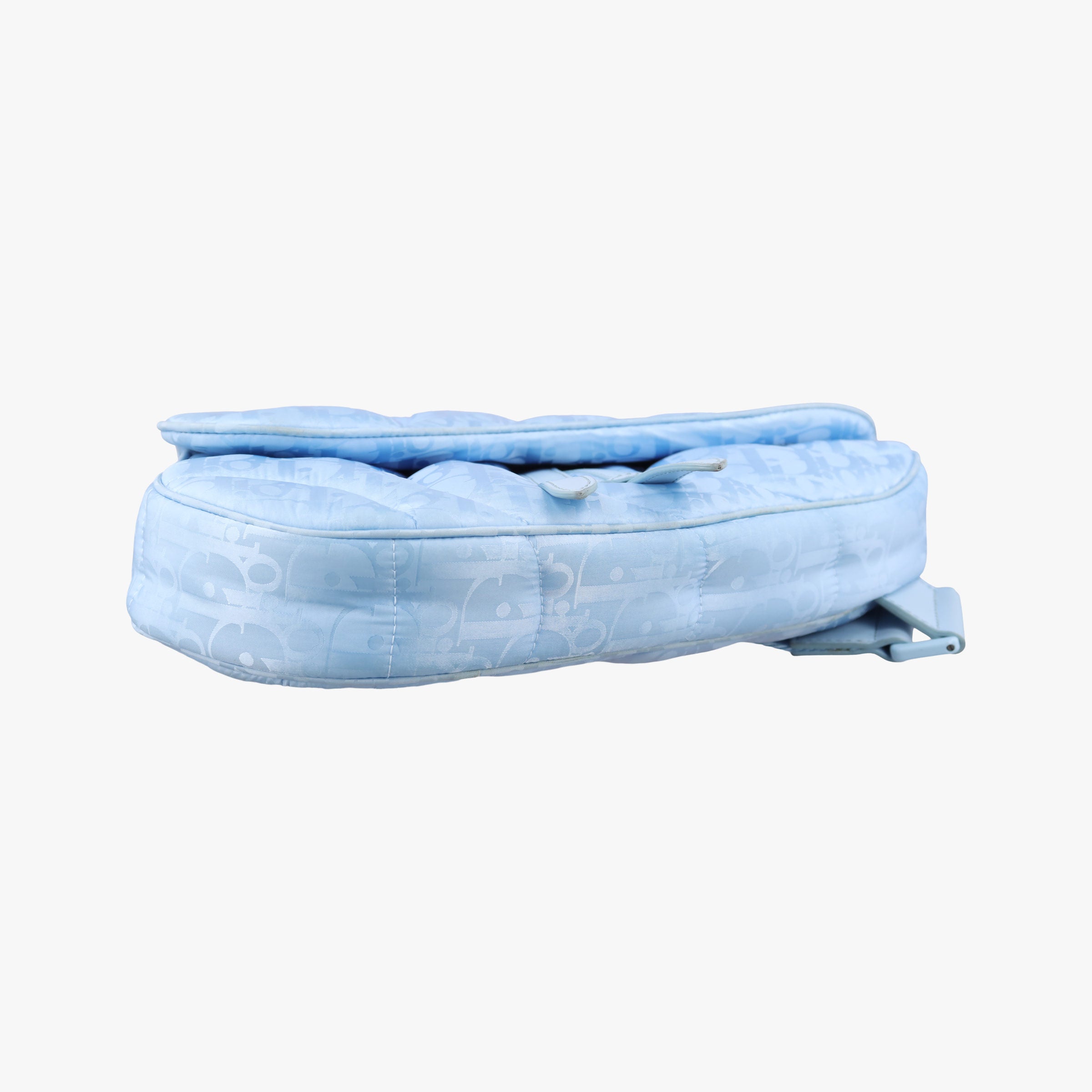 Secondhand Christian Dior Dior x ERL Spring 2023 Collaboration Saddle Blue Fabric  bum bag/waist bag | stylenewstar
