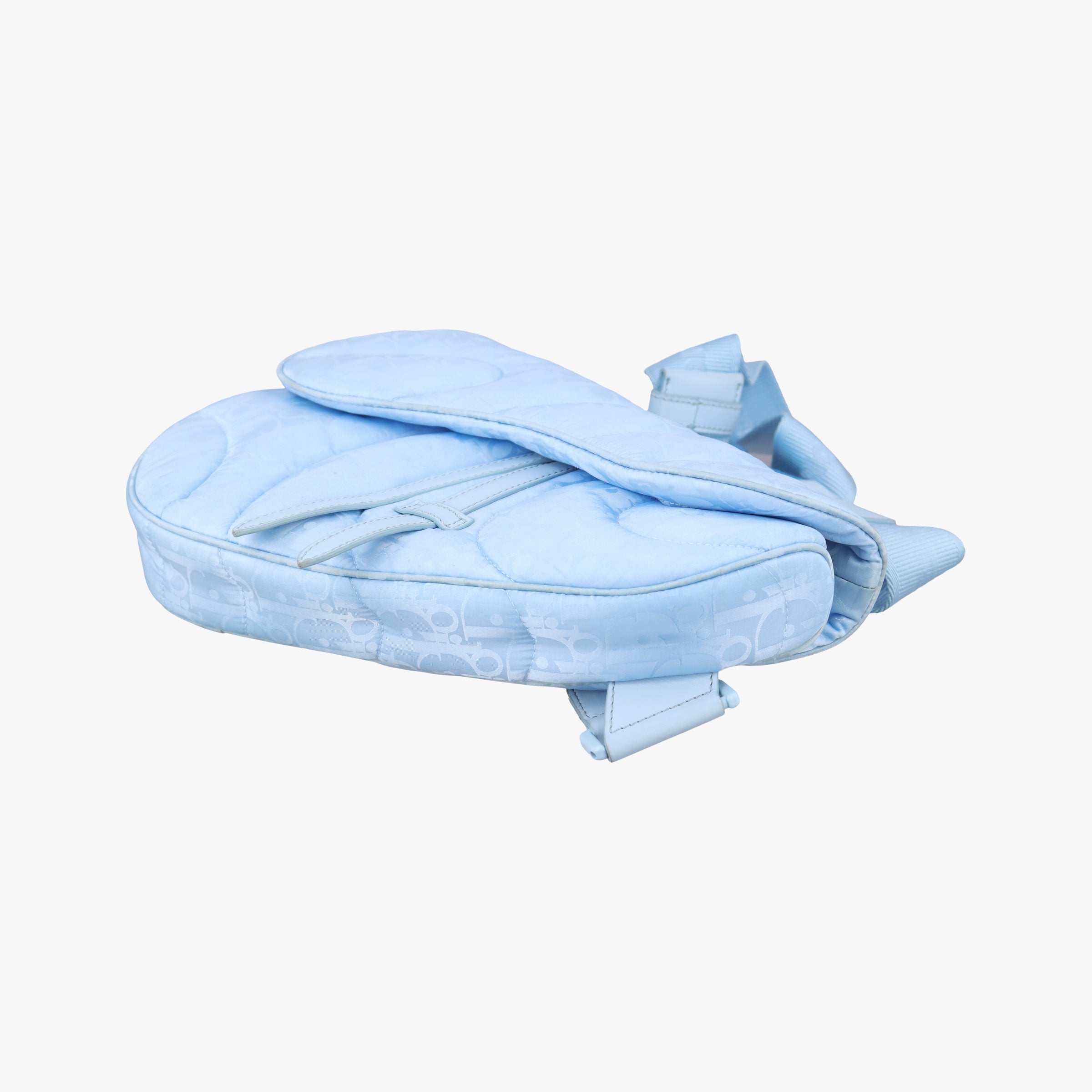 Secondhand Christian Dior Dior x ERL Spring 2023 Collaboration Saddle Blue Fabric  bum bag/waist bag | stylenewstar