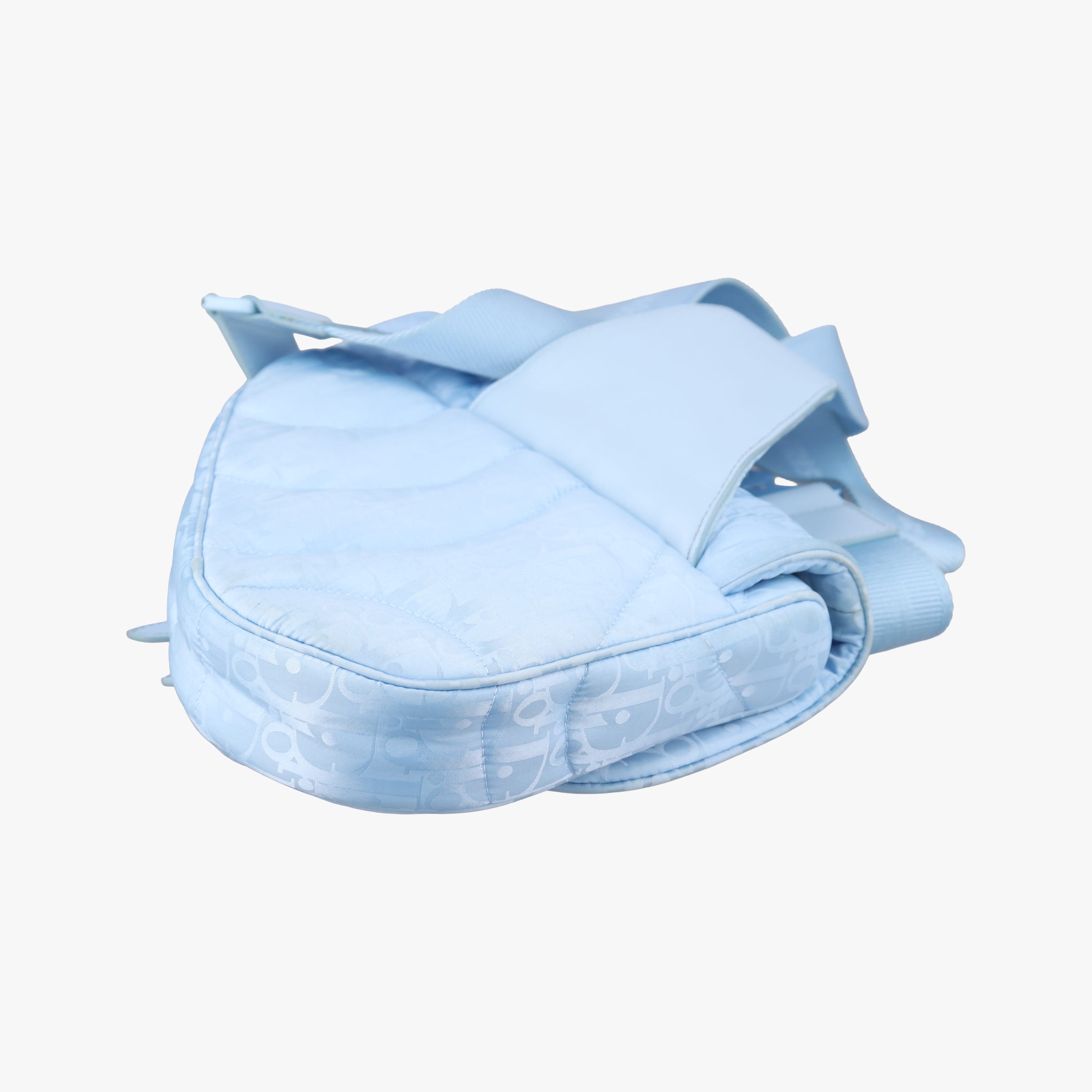 Secondhand Christian Dior Dior x ERL Spring 2023 Collaboration Saddle Blue Fabric  bum bag/waist bag | stylenewstar