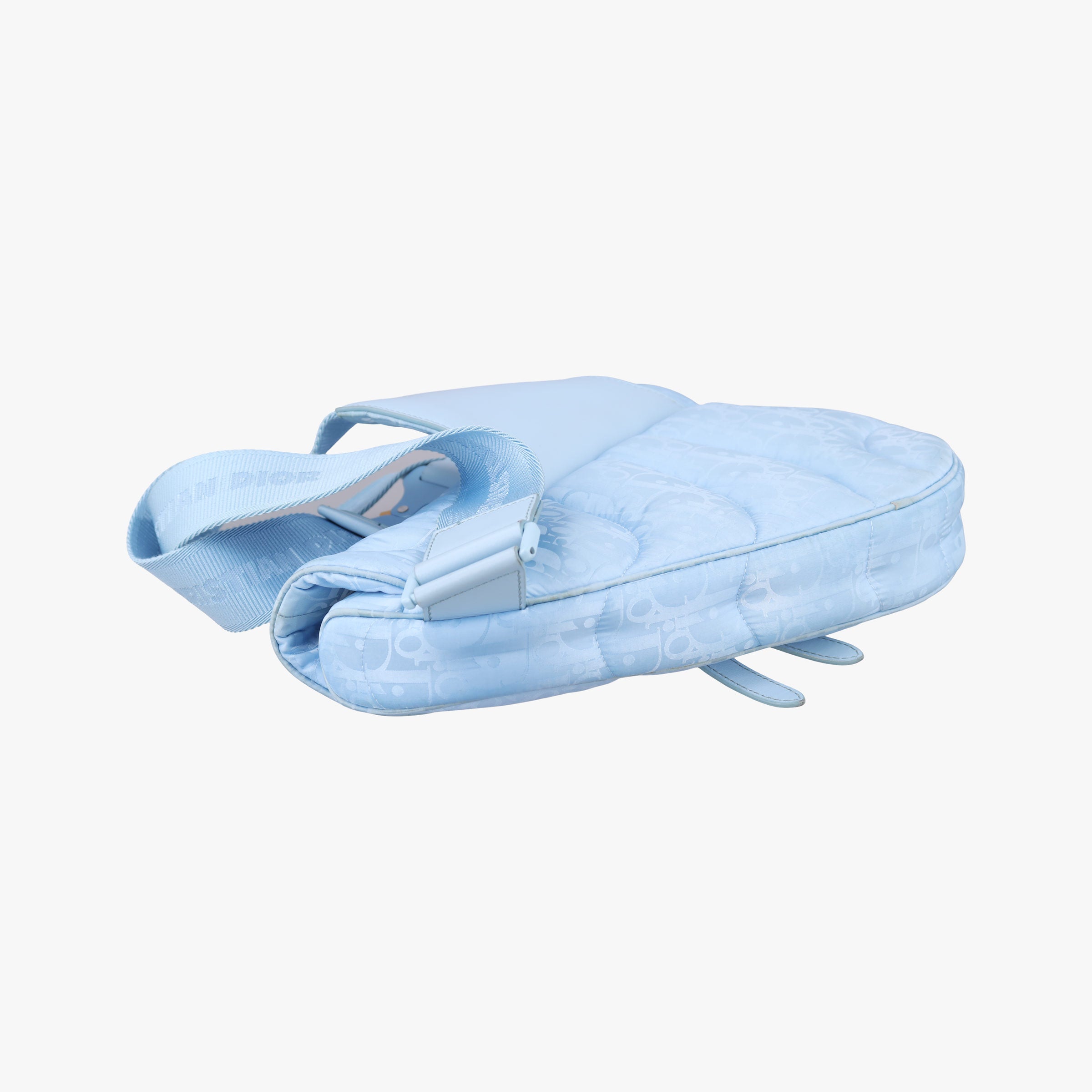 Secondhand Christian Dior Dior x ERL Spring 2023 Collaboration Saddle Blue Fabric  bum bag/waist bag | stylenewstar