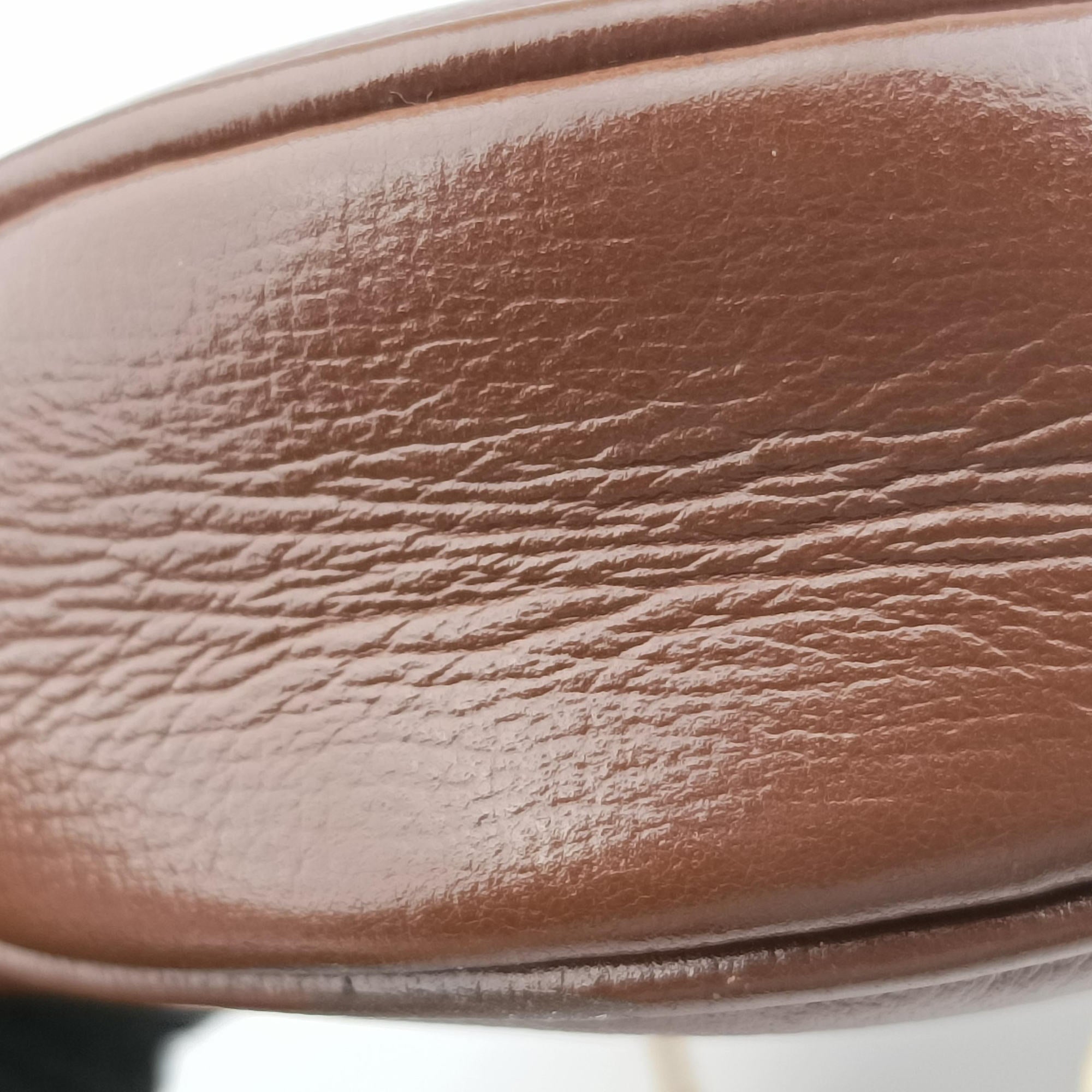 Pre-owned Gucci Jackie 1961 GG Supreme Brown PVC coated canvas 637092 shoulderbag | stylenewstar