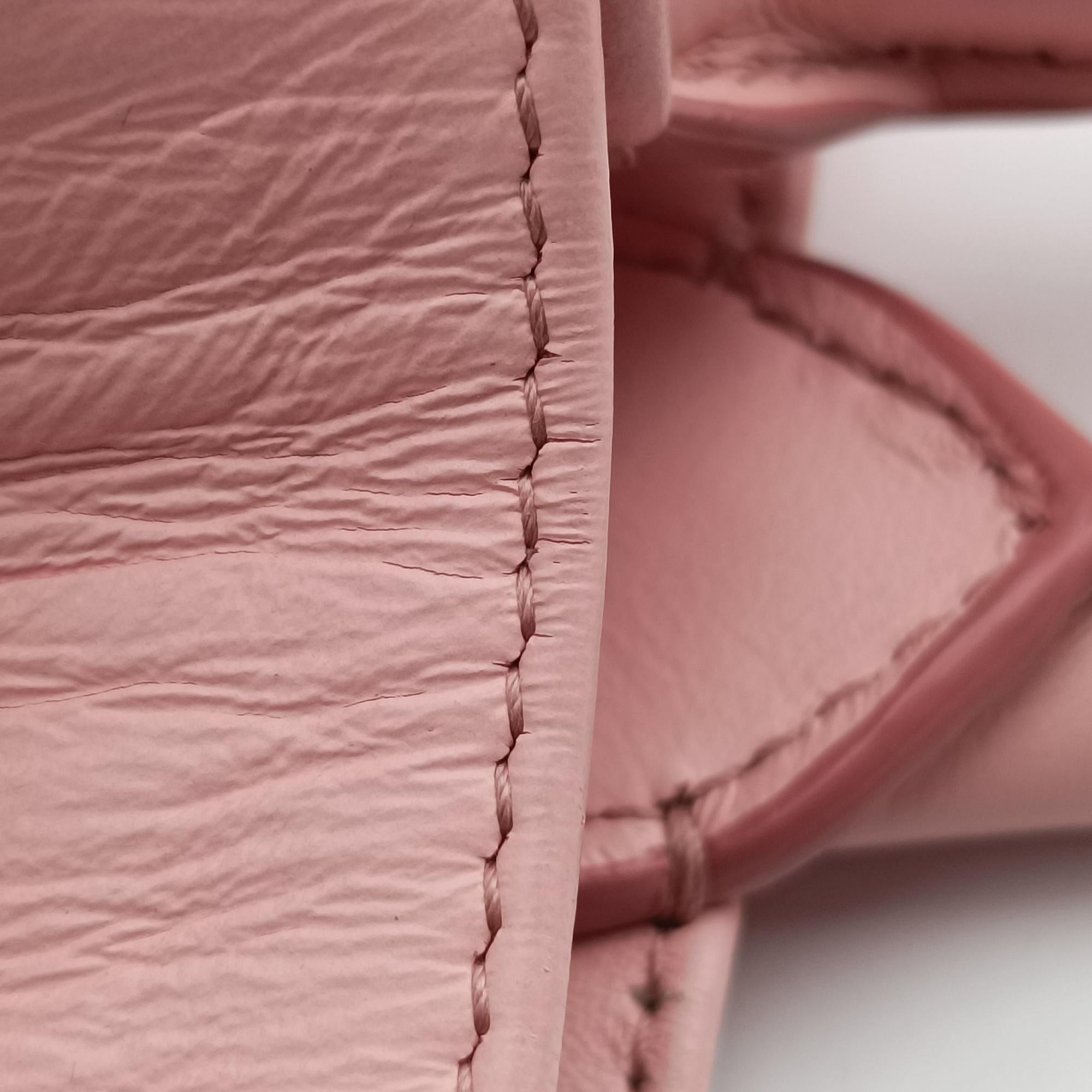 Pre-owned Christian Dior Book Tote Bag Pink leather  handbag | stylenewstar