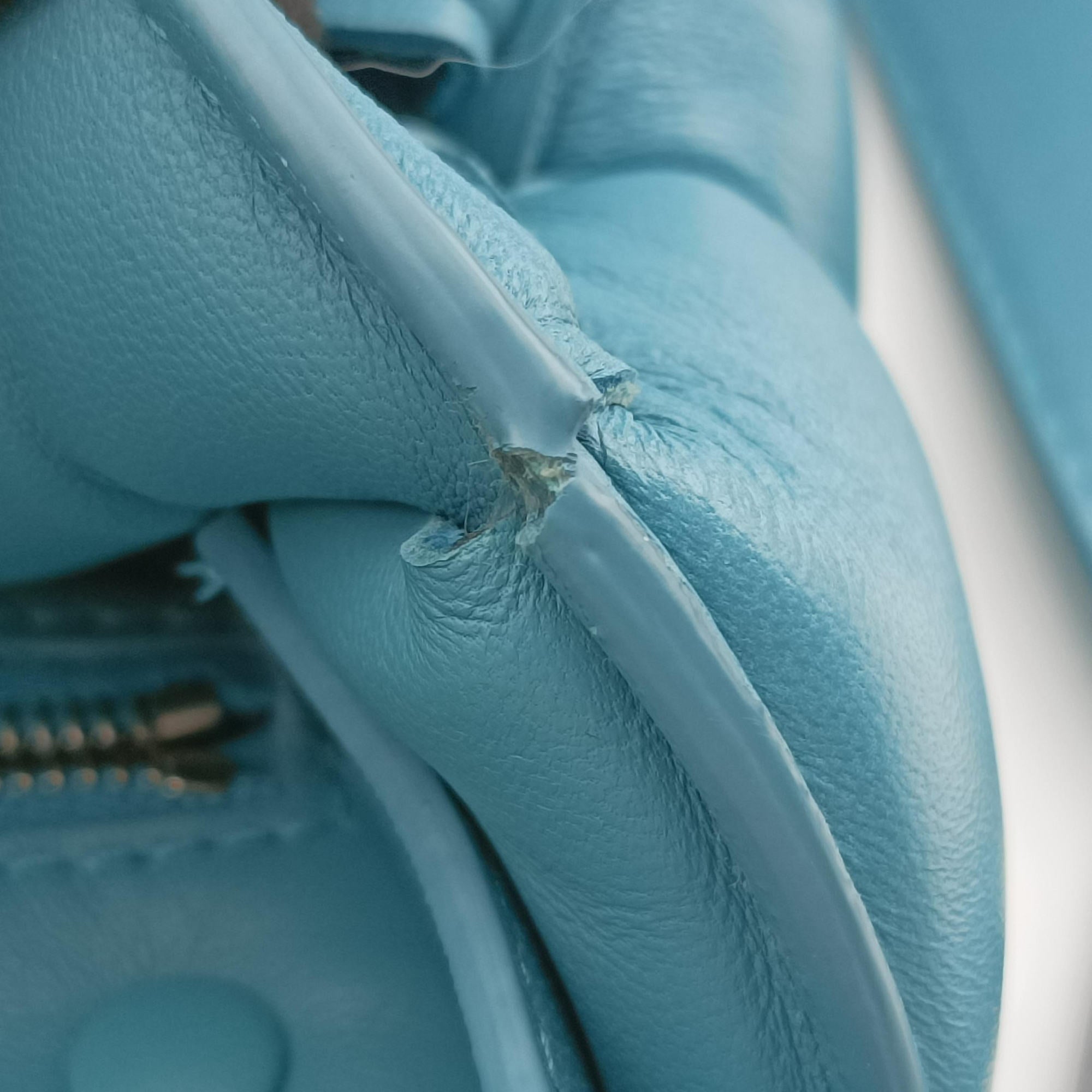Vintage Bottega Veneta Padded Cassette Blue lambskin  shoulderbag | stylenewstar