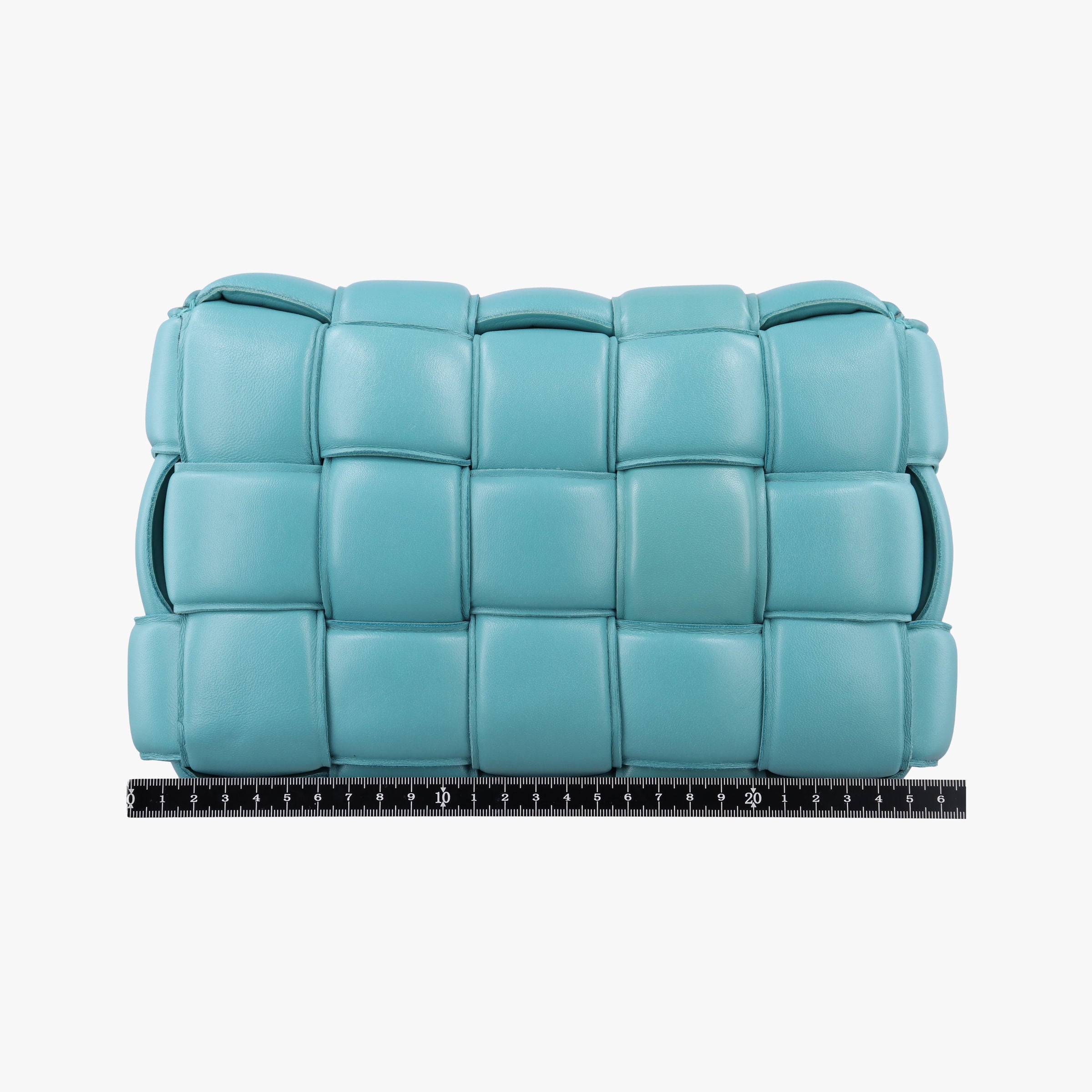 Vintage Bottega Veneta Padded Cassette Blue lambskin  shoulderbag | stylenewstar