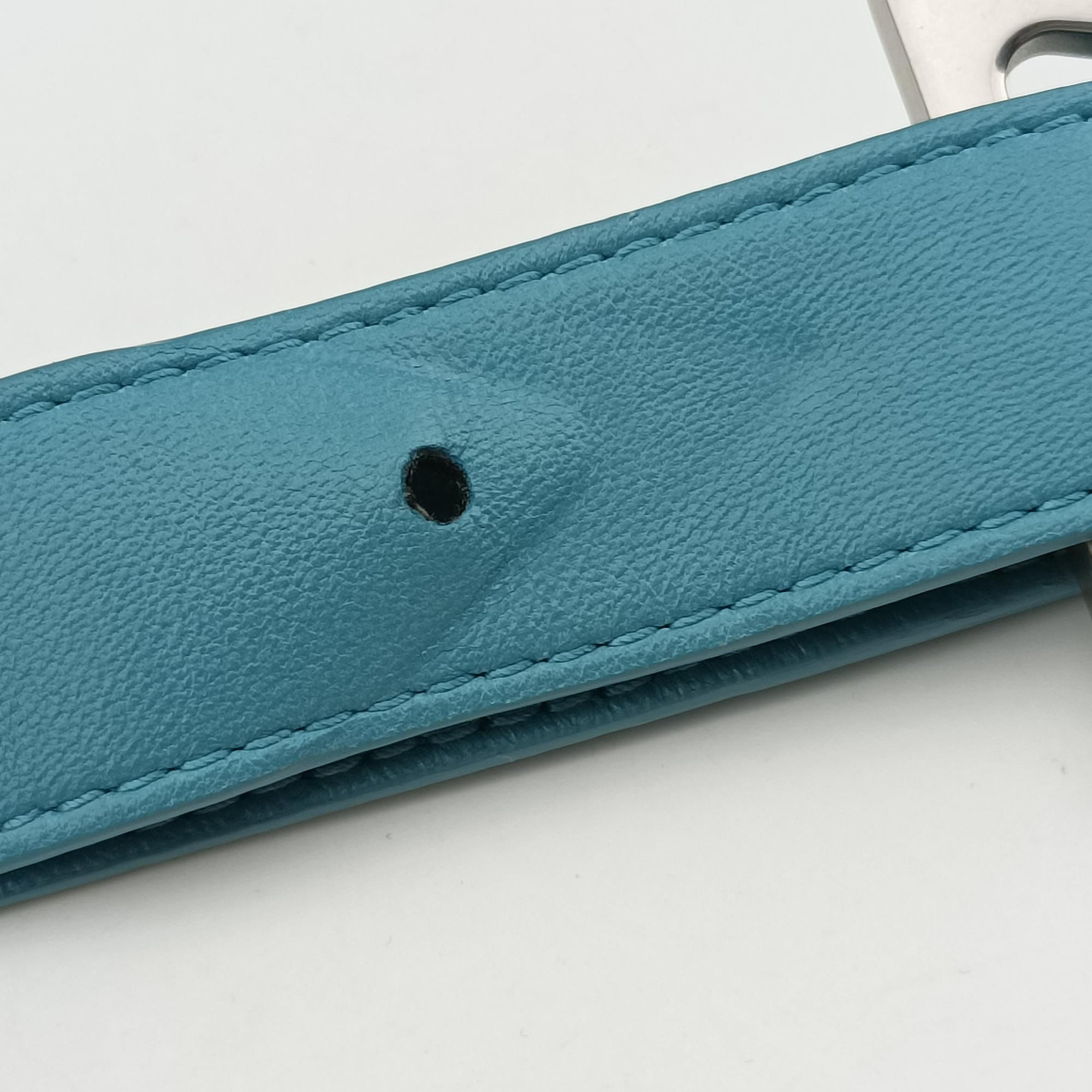 Vintage Bottega Veneta Padded Cassette Blue lambskin  shoulderbag | stylenewstar