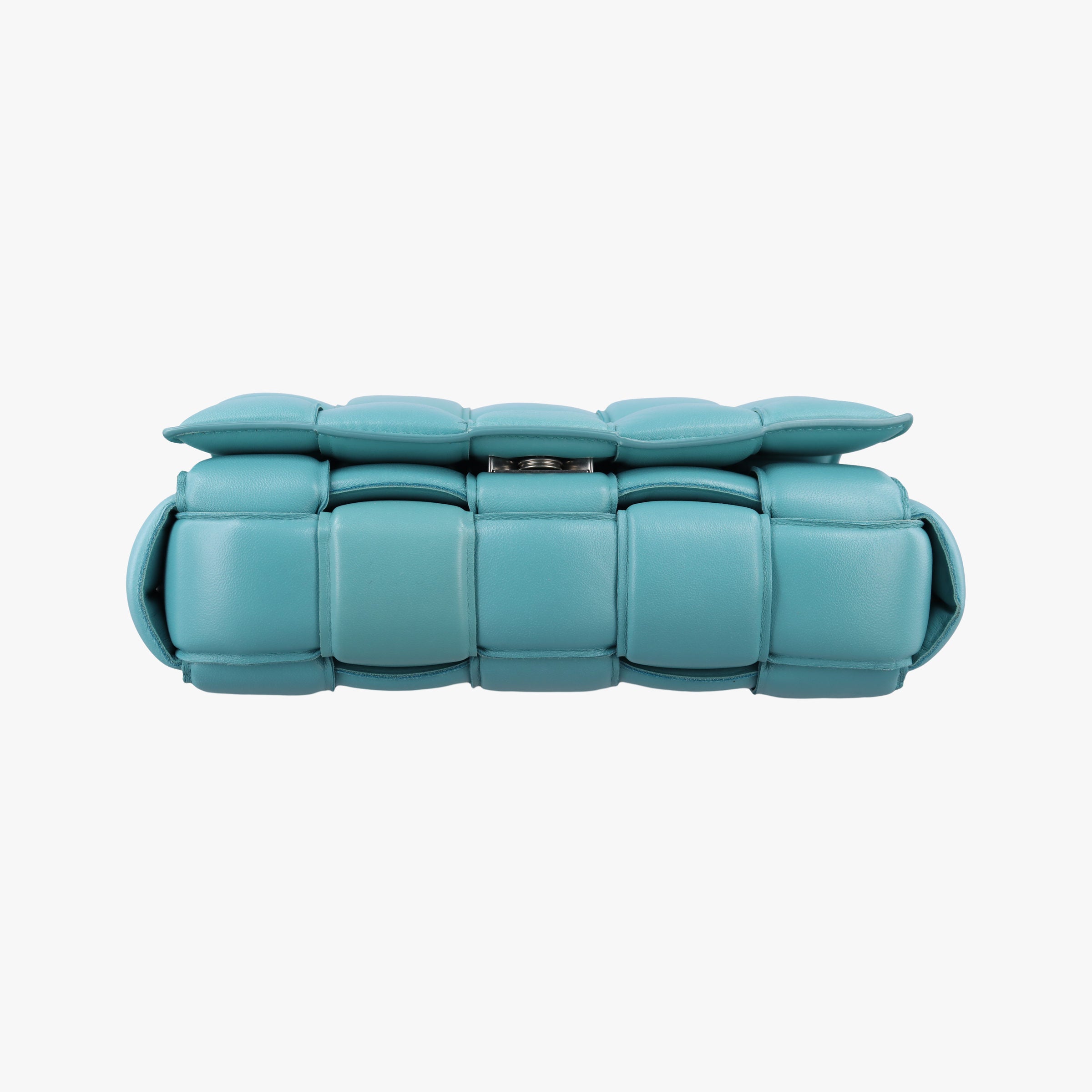 Vintage Bottega Veneta Padded Cassette Blue lambskin  shoulderbag | stylenewstar