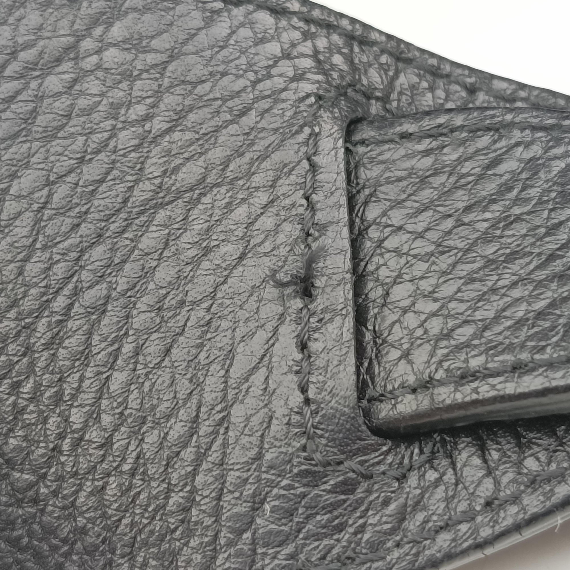 Pre-owned Fendi Toile de Cuir Black Leather 8BR579 shoulderbag | stylenewstar