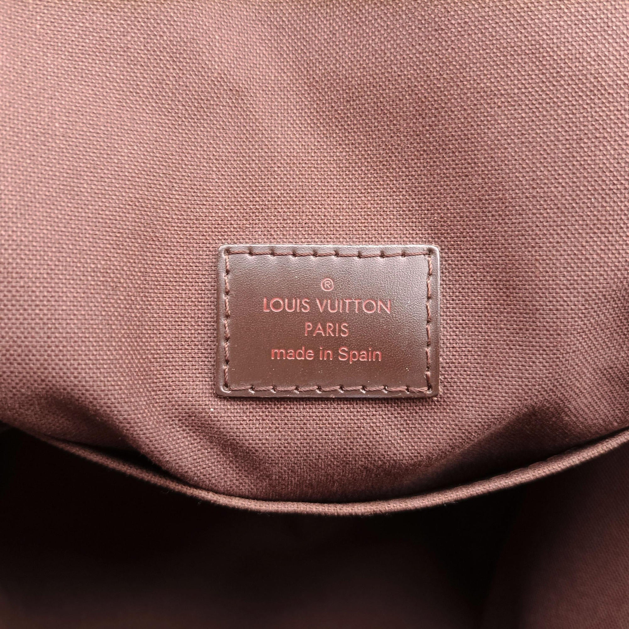 Pre-owned Louis Vuitton BROOKLYN MM EBENE Damier Canvas N51211 shoulderbag | stylenewstar