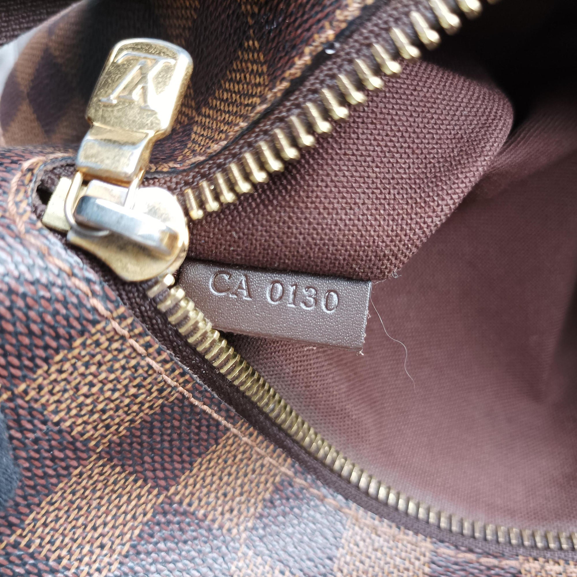 Pre-owned Louis Vuitton BROOKLYN MM EBENE Damier Canvas N51211 shoulderbag | stylenewstar